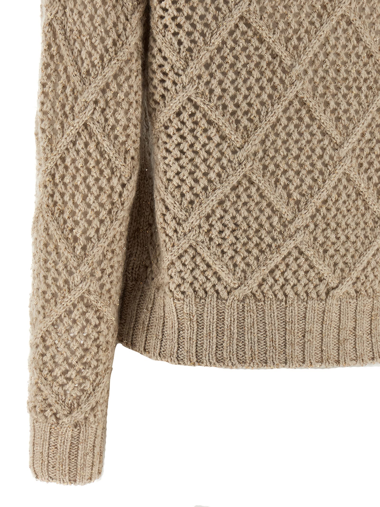 Max Mara Ellade Sweater In Brown