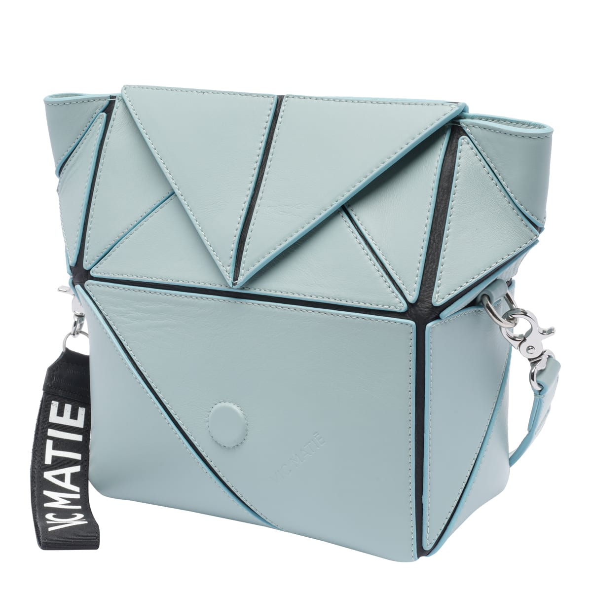 Vic Matie Top Handle Shoulder Bag In Blue