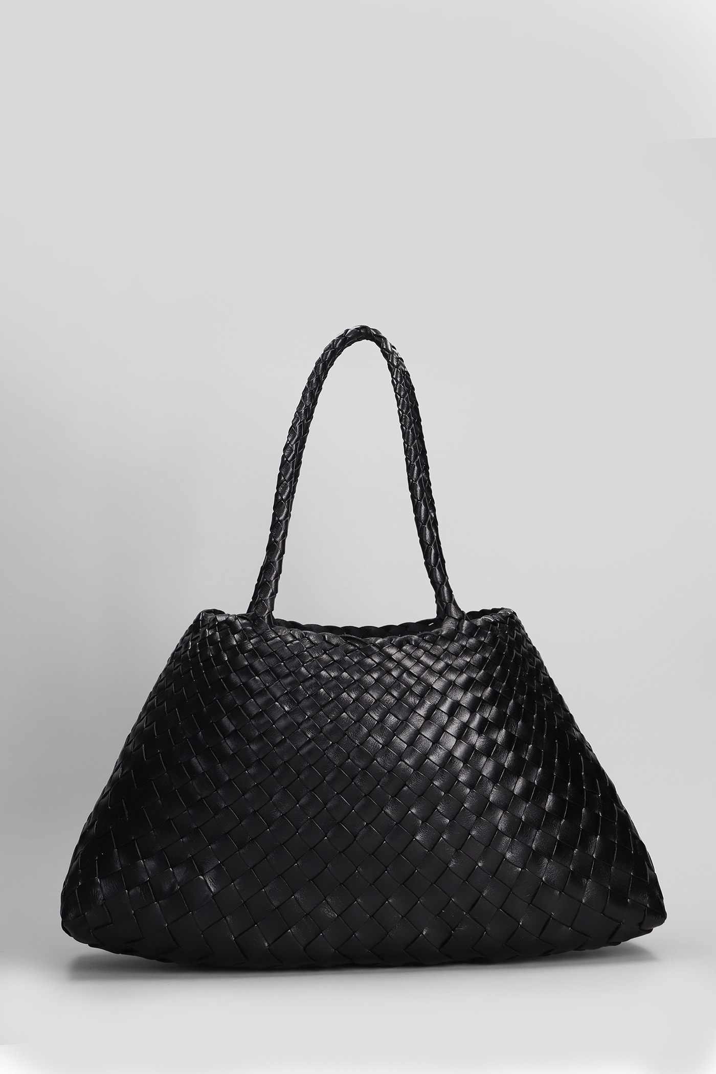 Shop Dragon Diffusion Santa Croce Tote In Black Leather