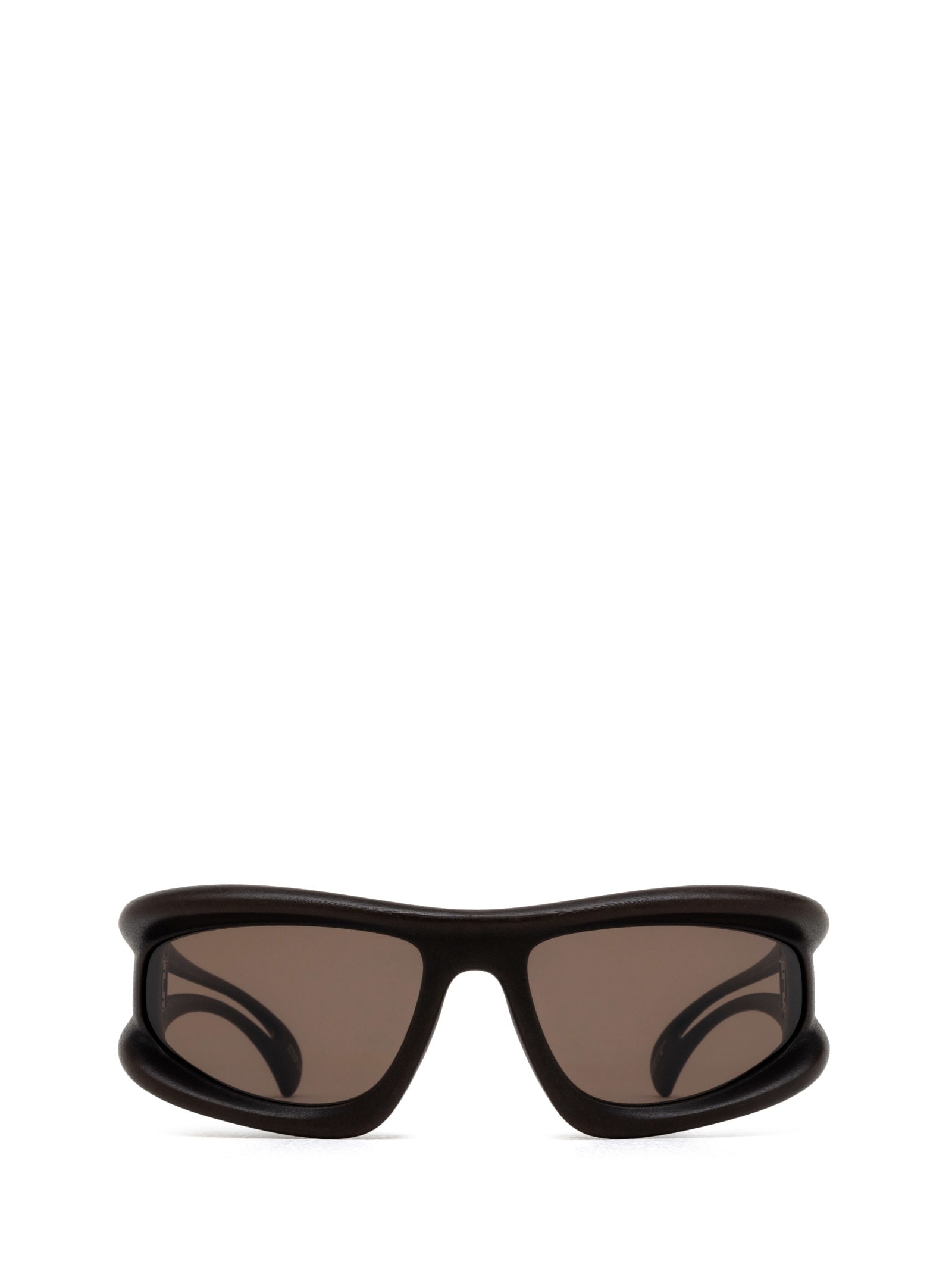 Shop Mykita Marfa Sun Md22-ebony Brown Sunglasses