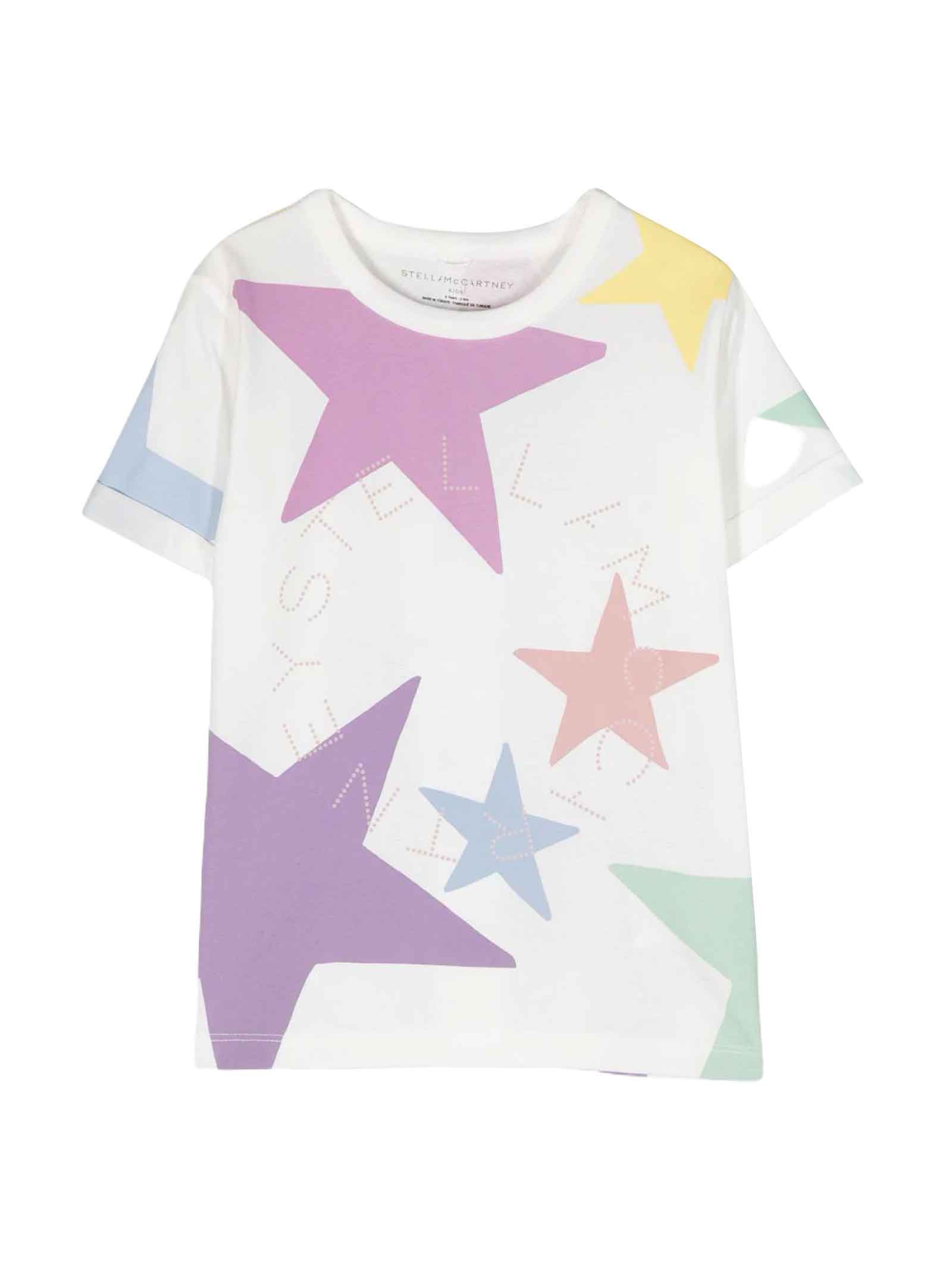 STELLA MCCARTNEY MULTICOLOR T-SHIRT GIRL