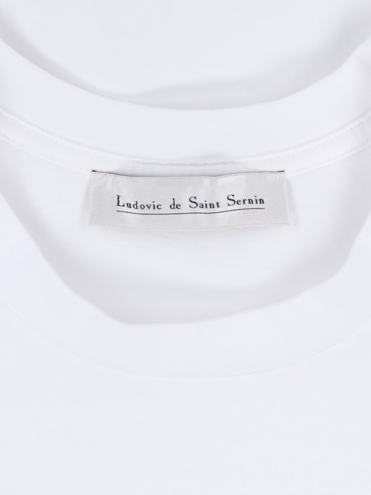 Shop Ludovic De Saint Sernin Basic T-shirt In White