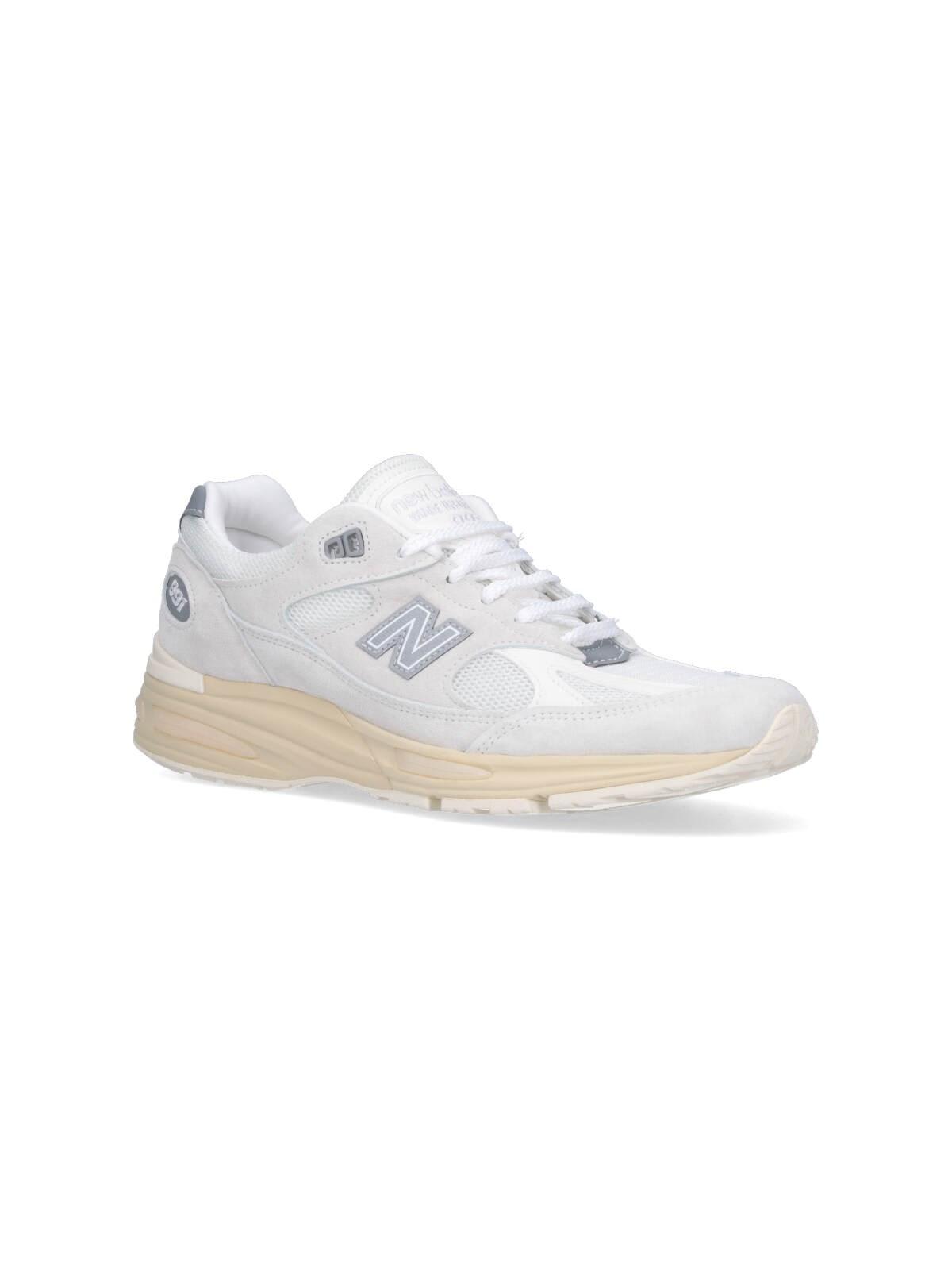 New Balance Made In Uk U991v2 Sneakers In White