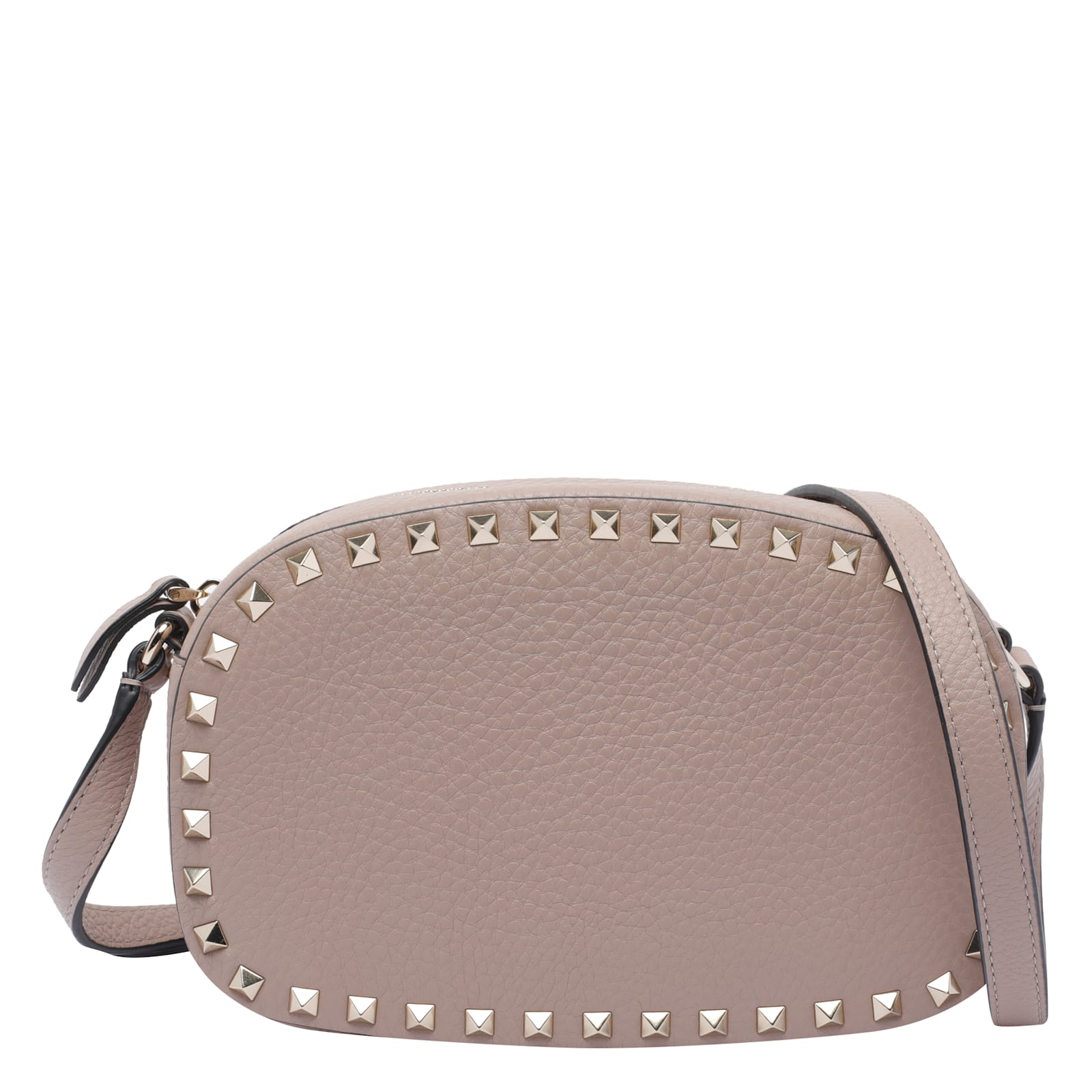 Valentino Rockstud Mini Shoulder Bag In Pink