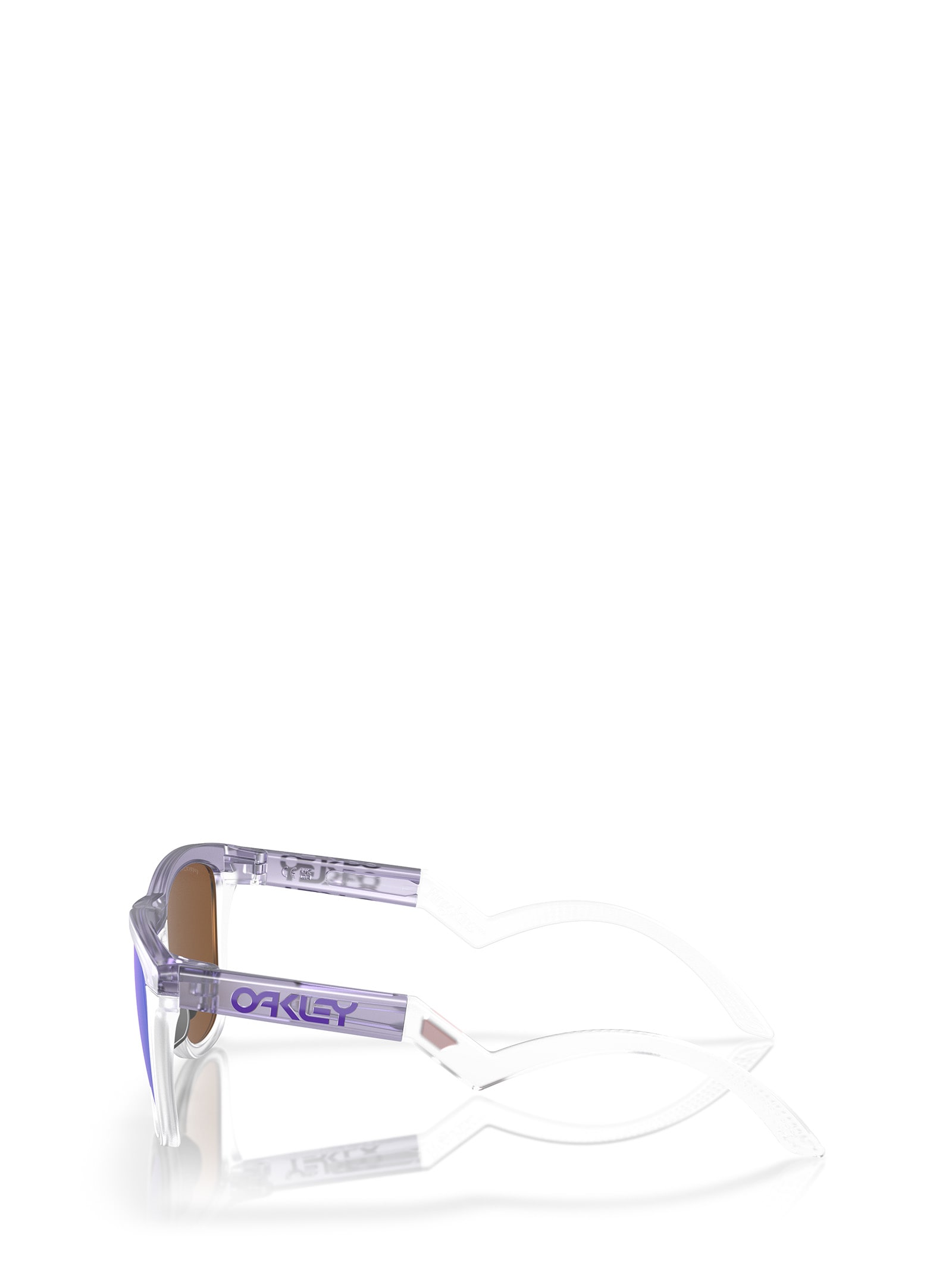 Shop Oakley Oo9289 Matte Lilac / Prizm Clear Sunglasses In 928901