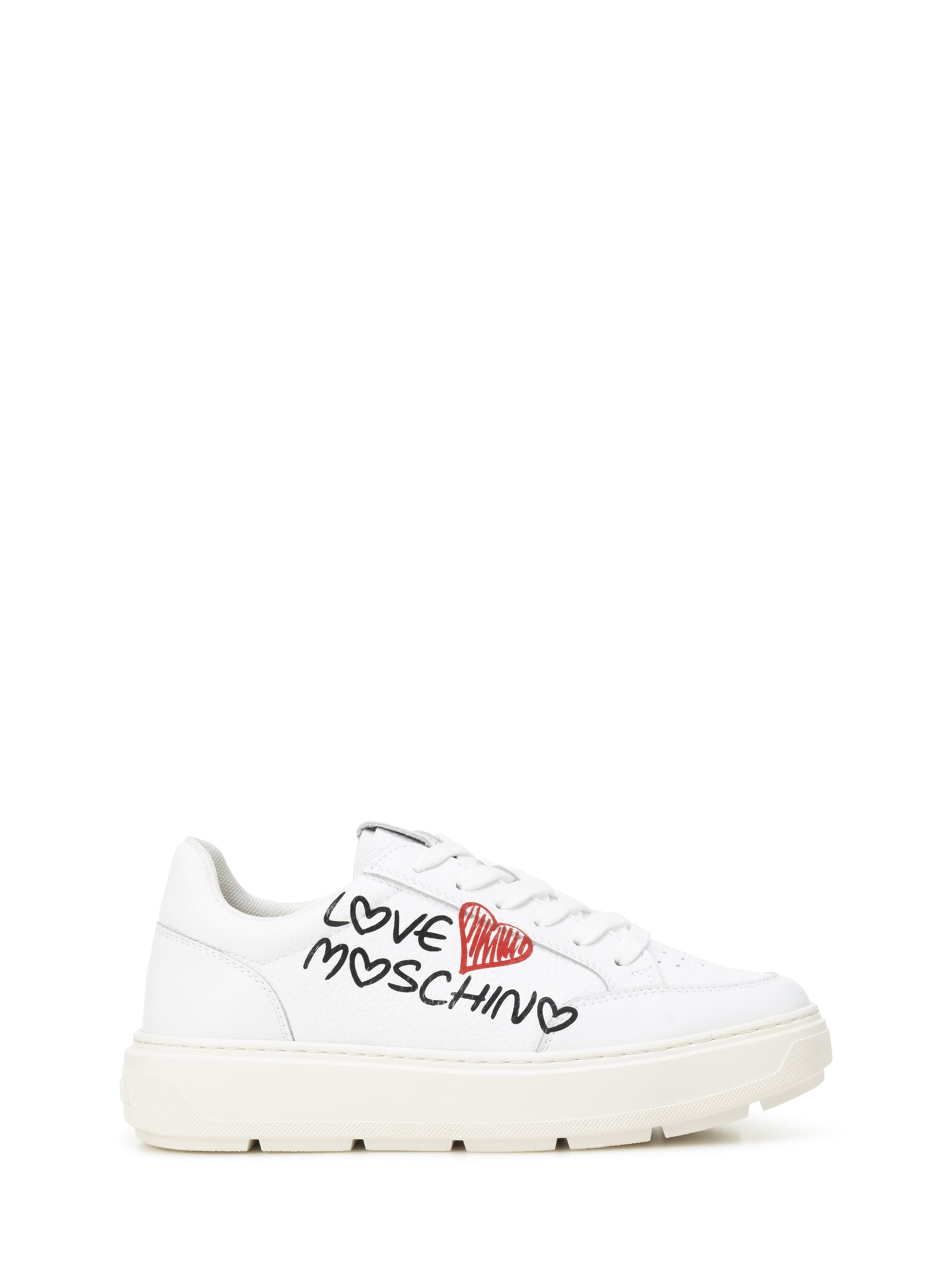 Shop Love Moschino Sneakers In Fantasy Color