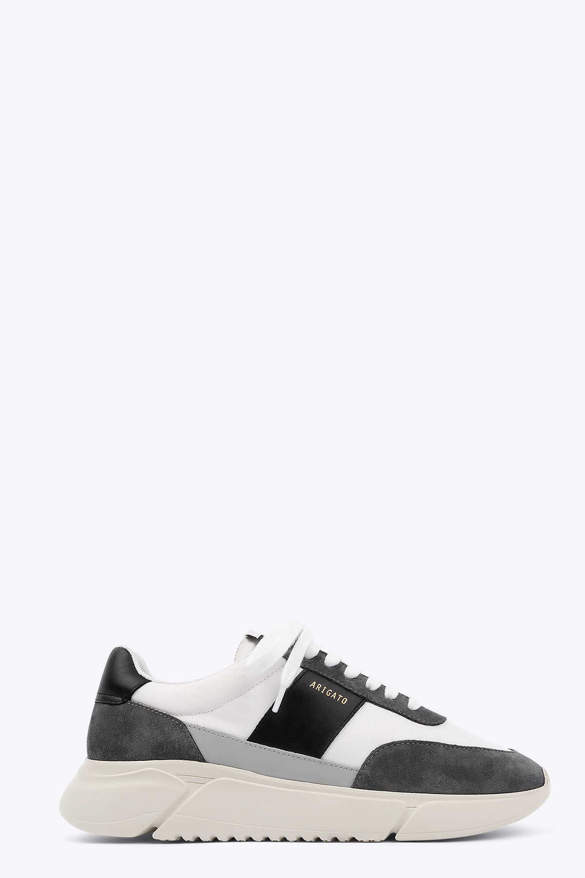 Axel Arigato 35043 Genesis Vintage Runner Leather and suede low top lace-up sneaker- Genesis vintage runner