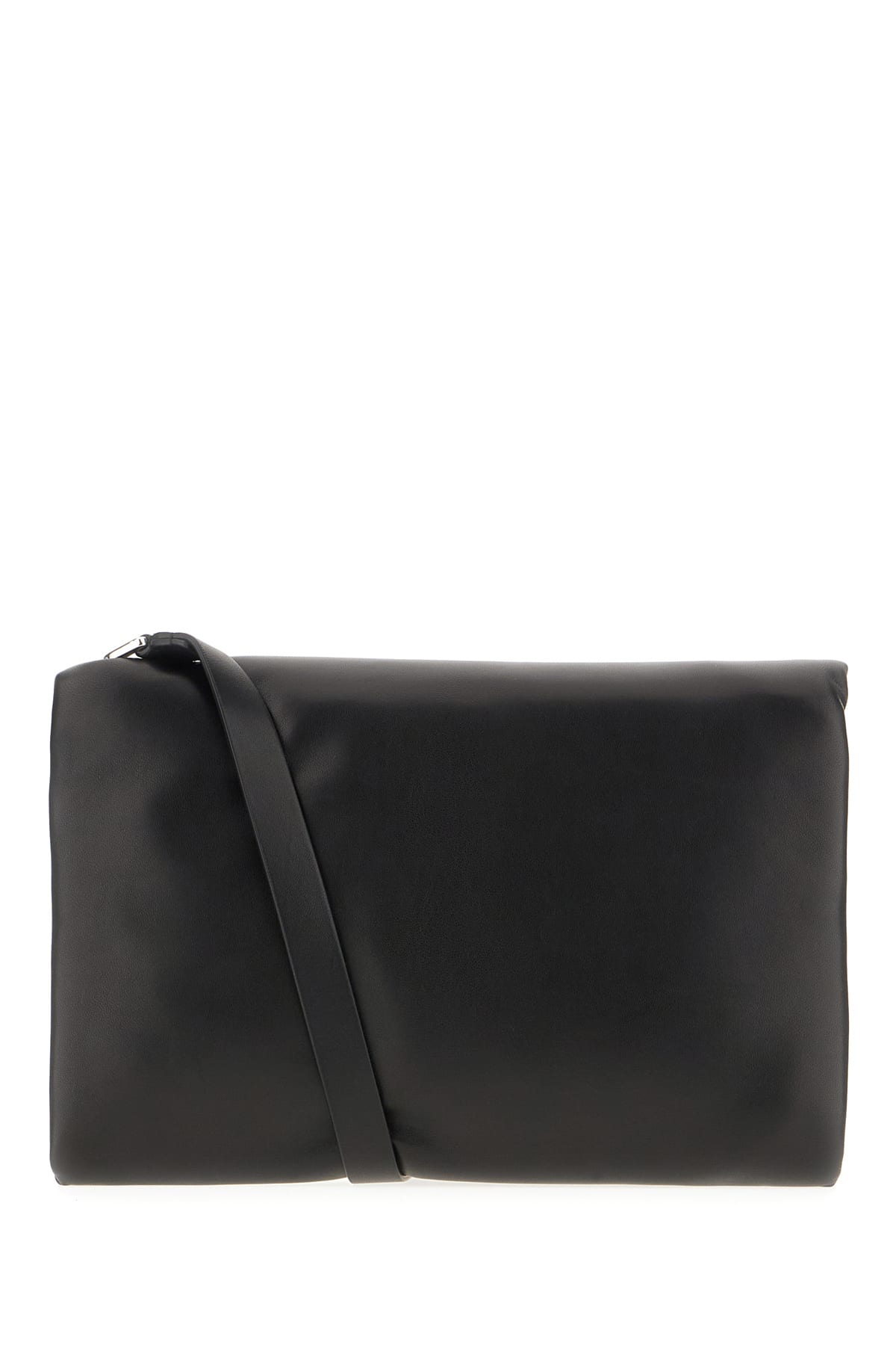 Shop Dolce & Gabbana Black Nappa Leather Crossbody Bag In Nero