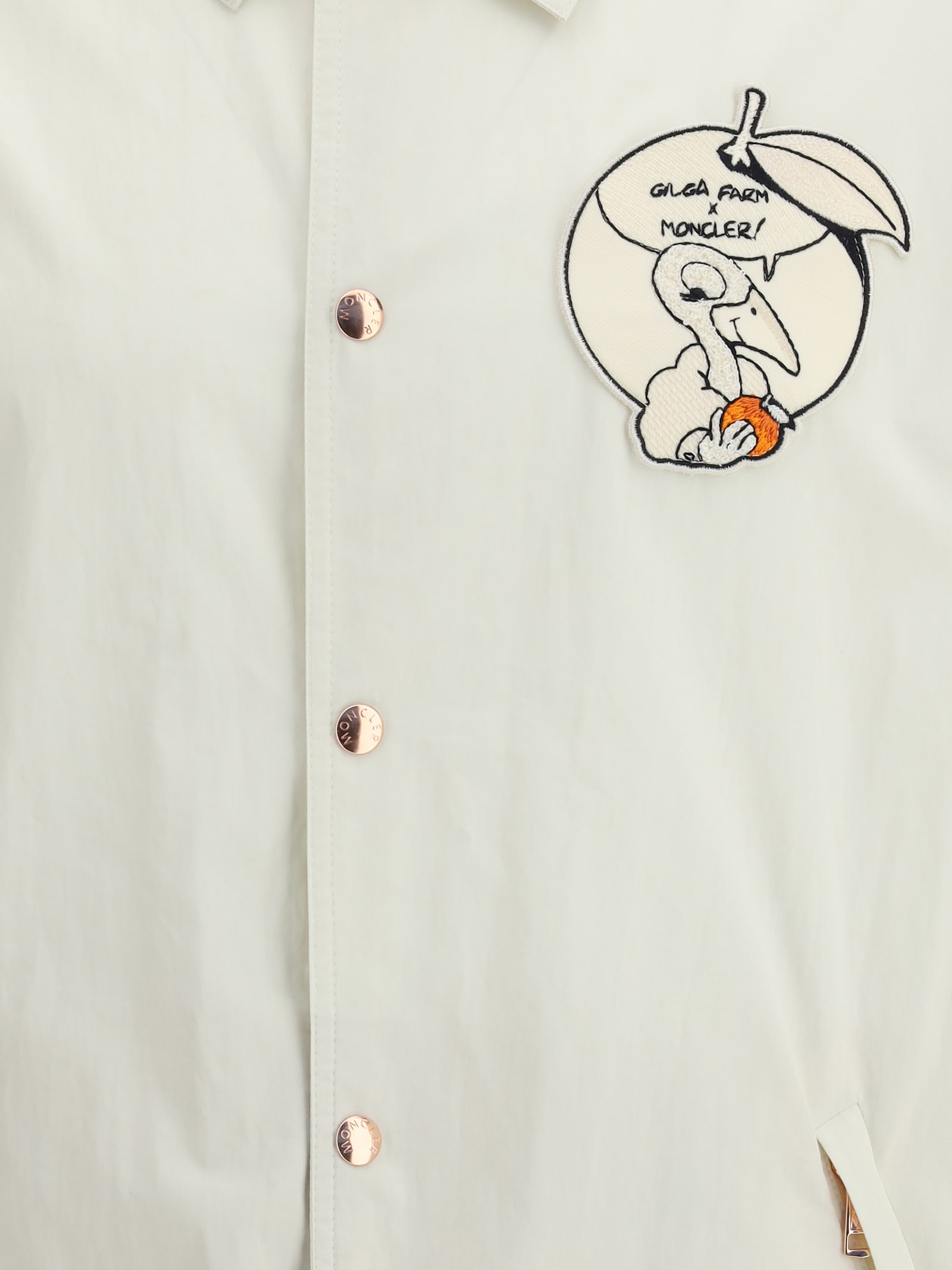 Moncler Genius X Gilga Farm By Donald Glover Satsuma Jacket In White