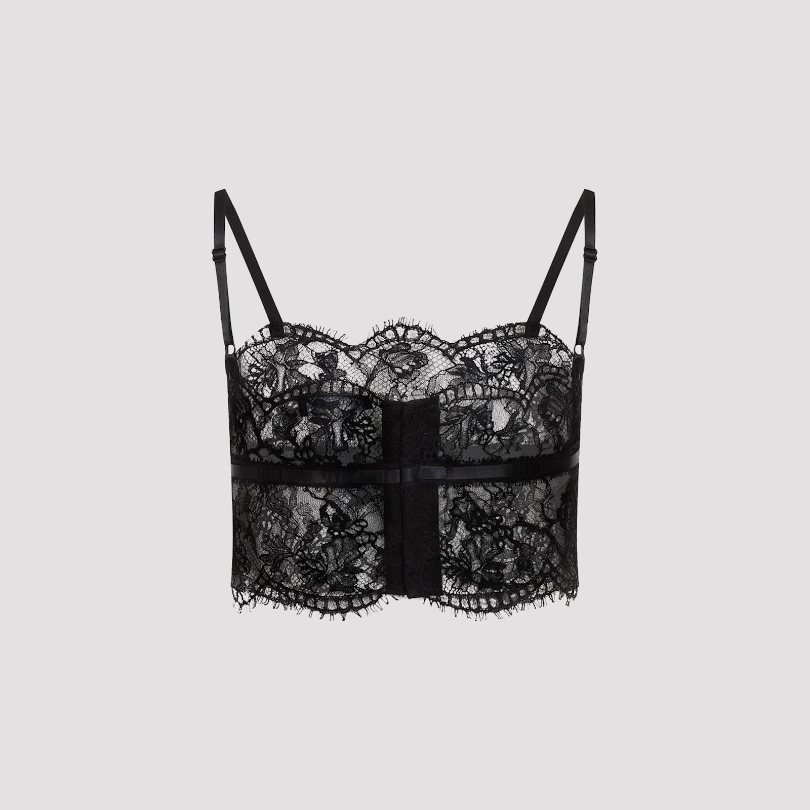 Shop Dolce & Gabbana Top In Nero