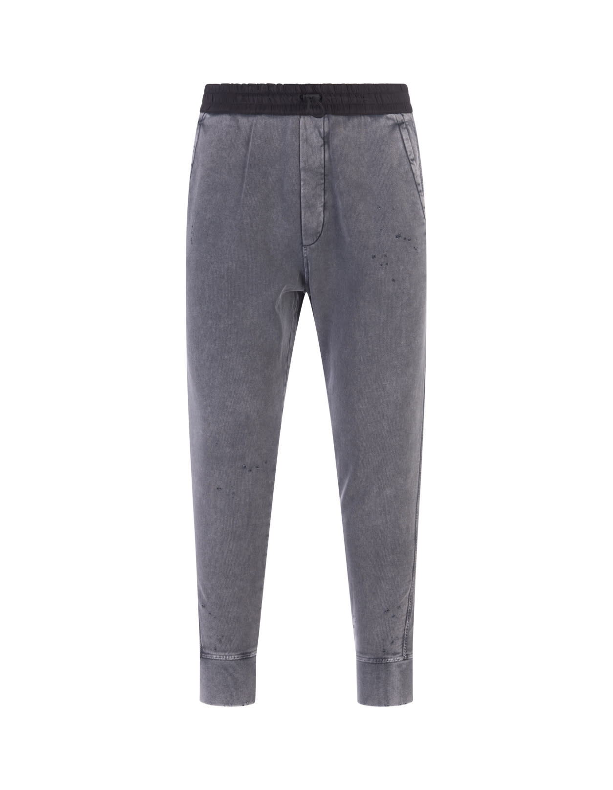 Dsquared2 Faded Grey Slim Fit Joggers With Logo