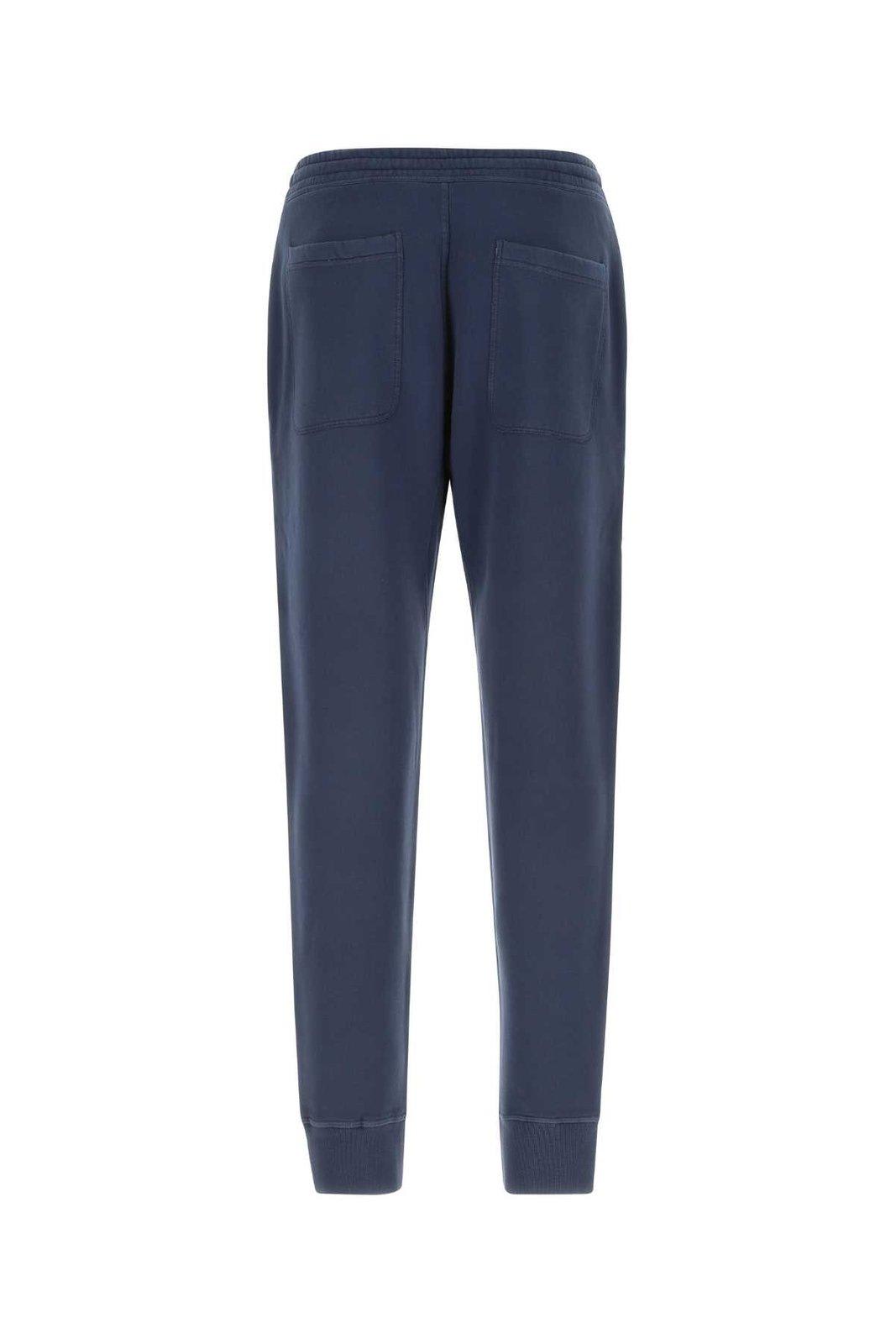 Shop Tom Ford Elasticated-waist Drawstring Jogging Pants In Blue