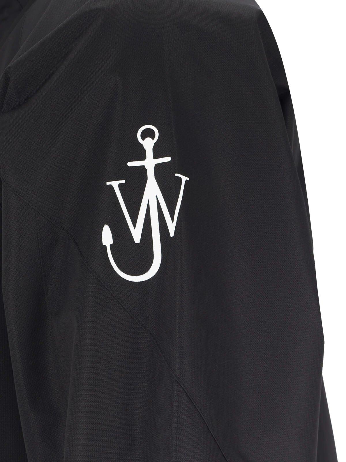 Shop Jw Anderson Jwa Puller Track Jacket In Black