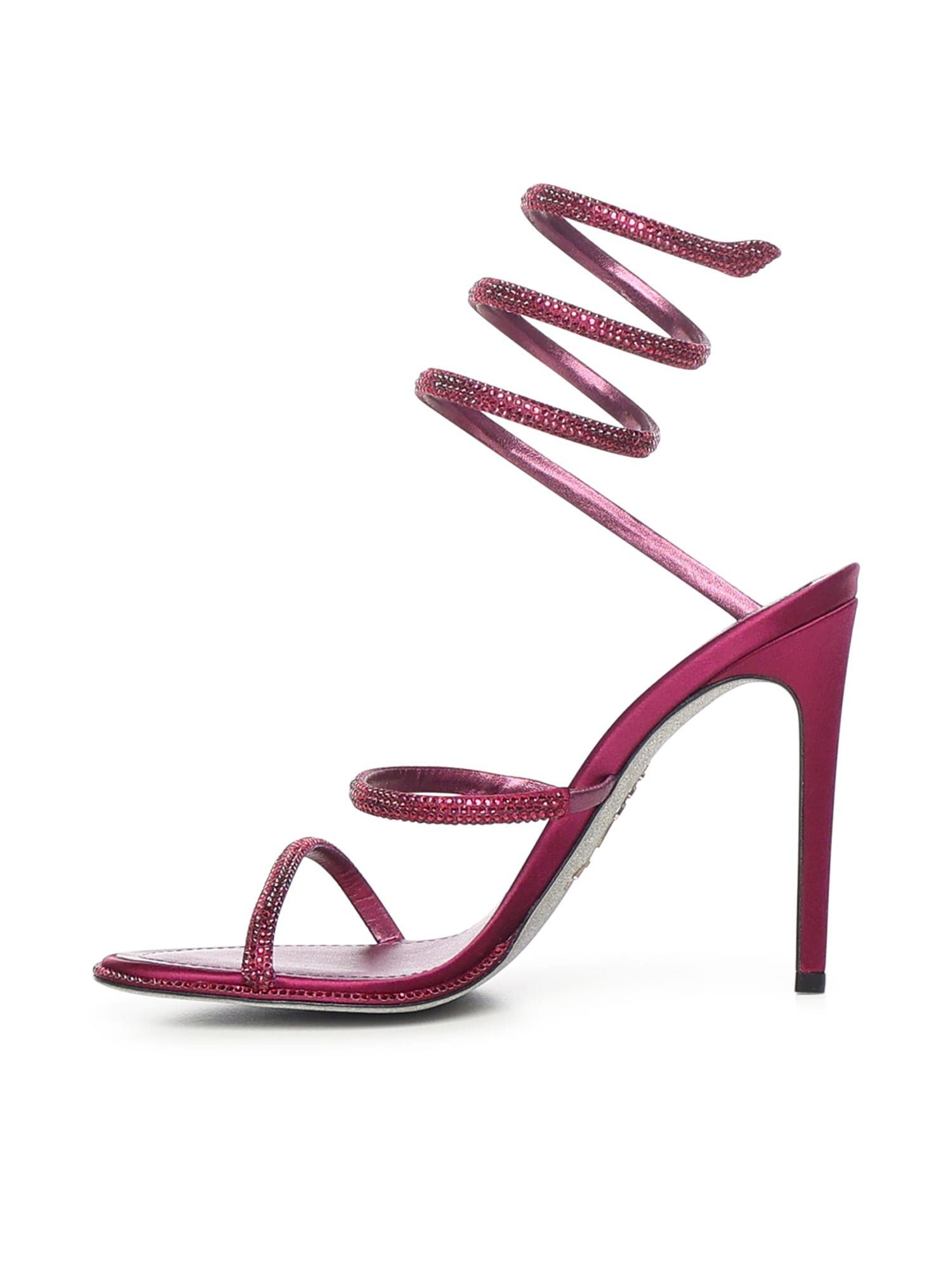 René Caovilla Cleo 105 Sandals In Purple