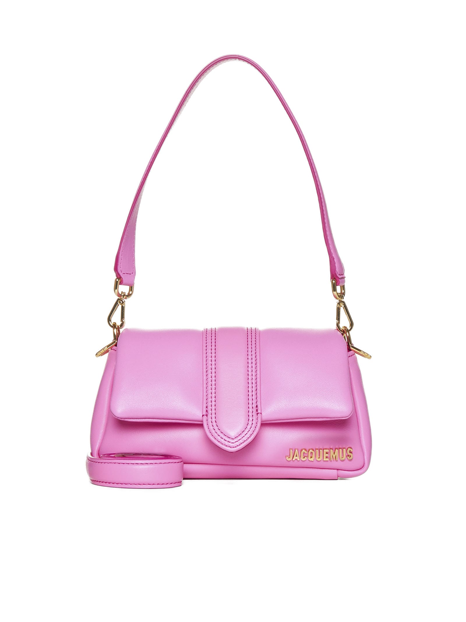 Jacquemus Shoulder Bag In Neon Pink