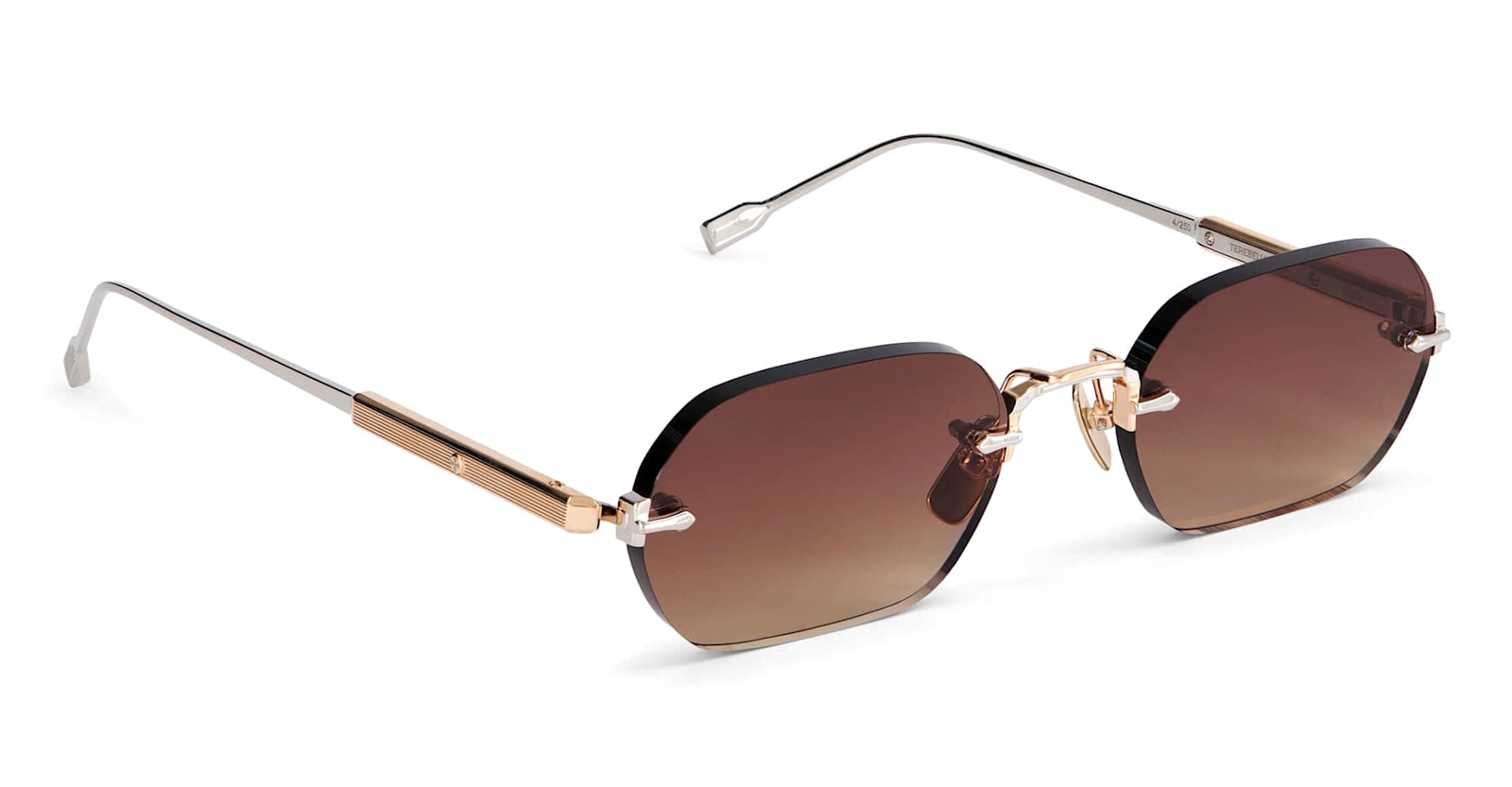 Sato Sunglasses In Rose Gold