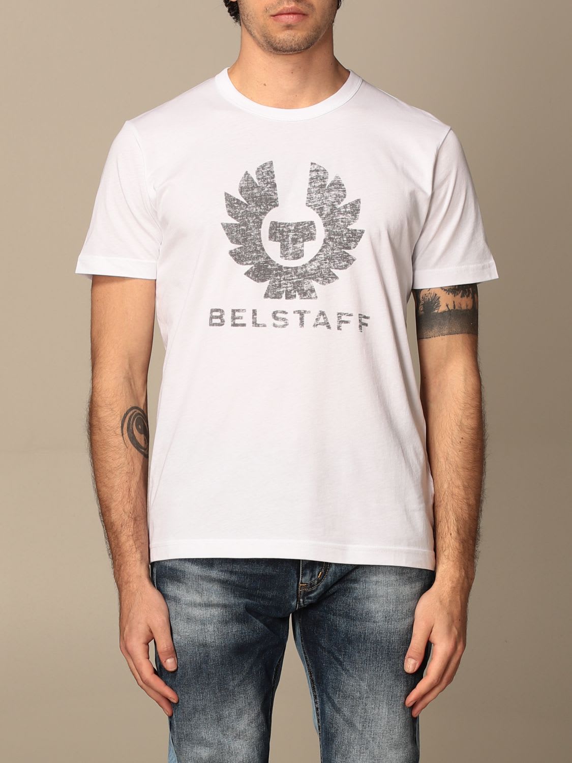 Belstaff T-shirt Belstaff Cotton T-shirt With Logo