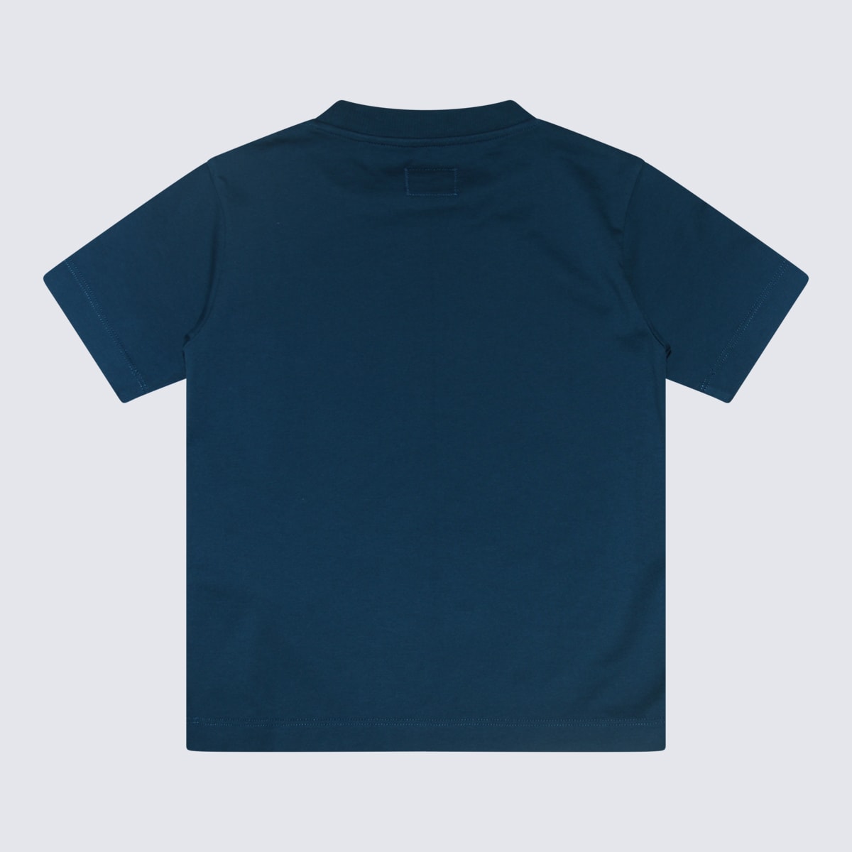 Shop C.p. Company Blue Cotton T-shirt In Ink Blue