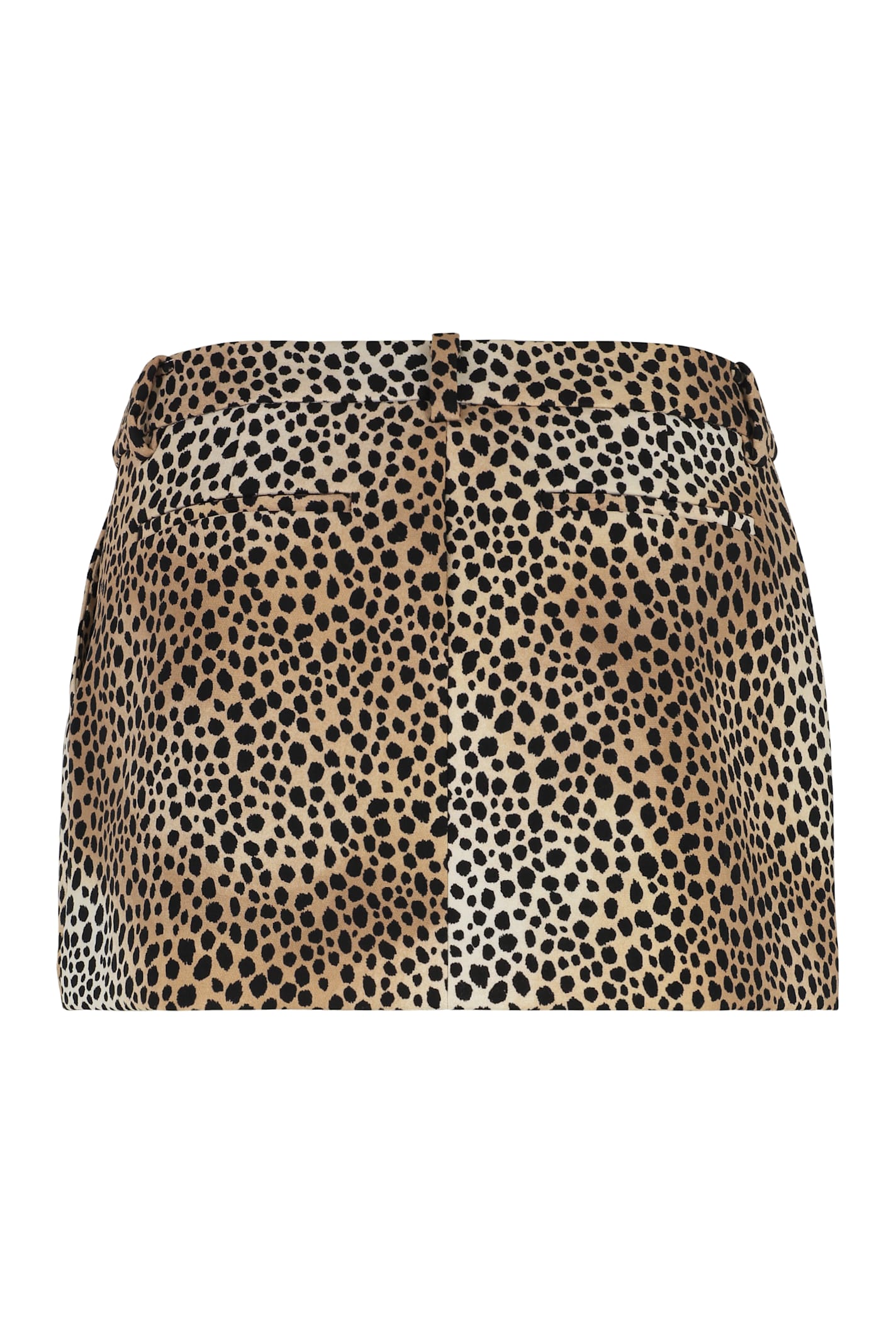 Michael Michael Kors Printed Mini-skirt In Animalier