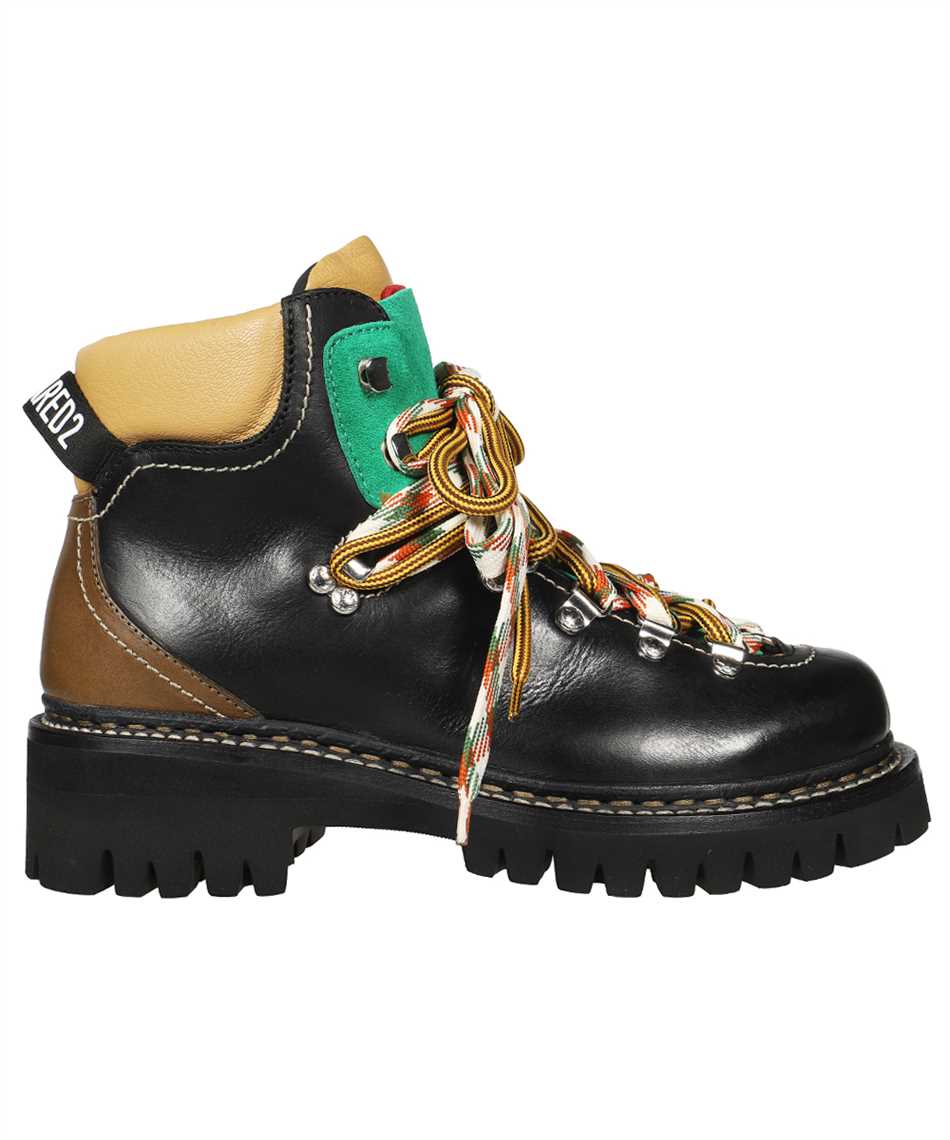 Dsquared2 Leather Hiking Boots