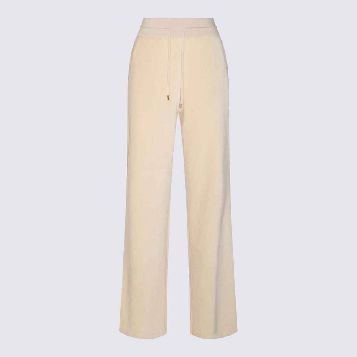 Beige Cotton Pants