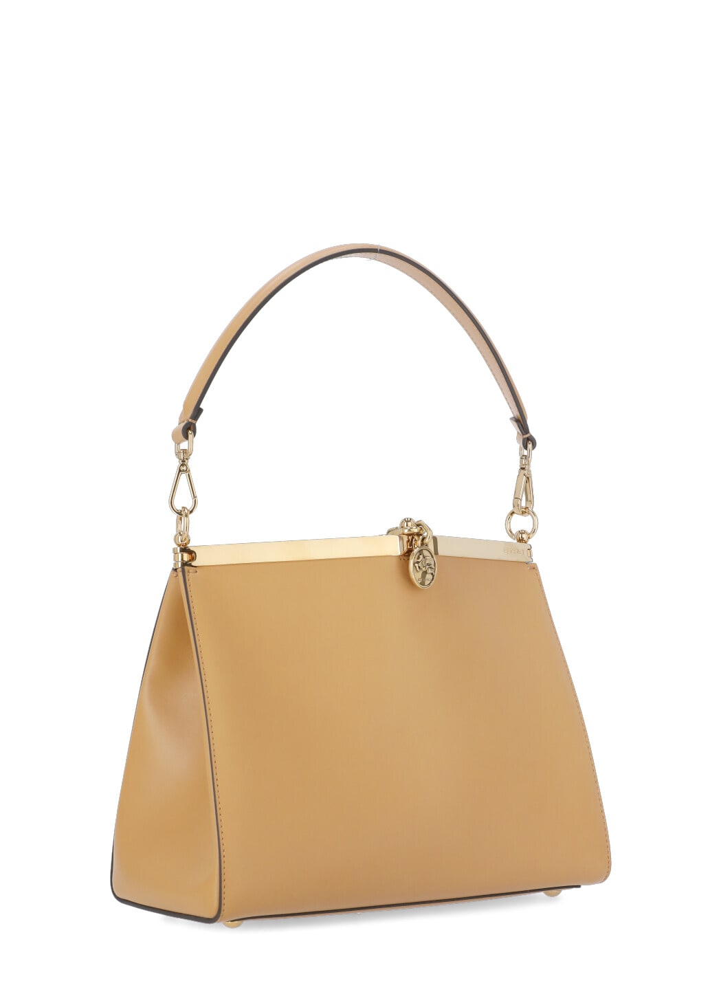 Etro Light Brown Medium Vela Bag In Beige