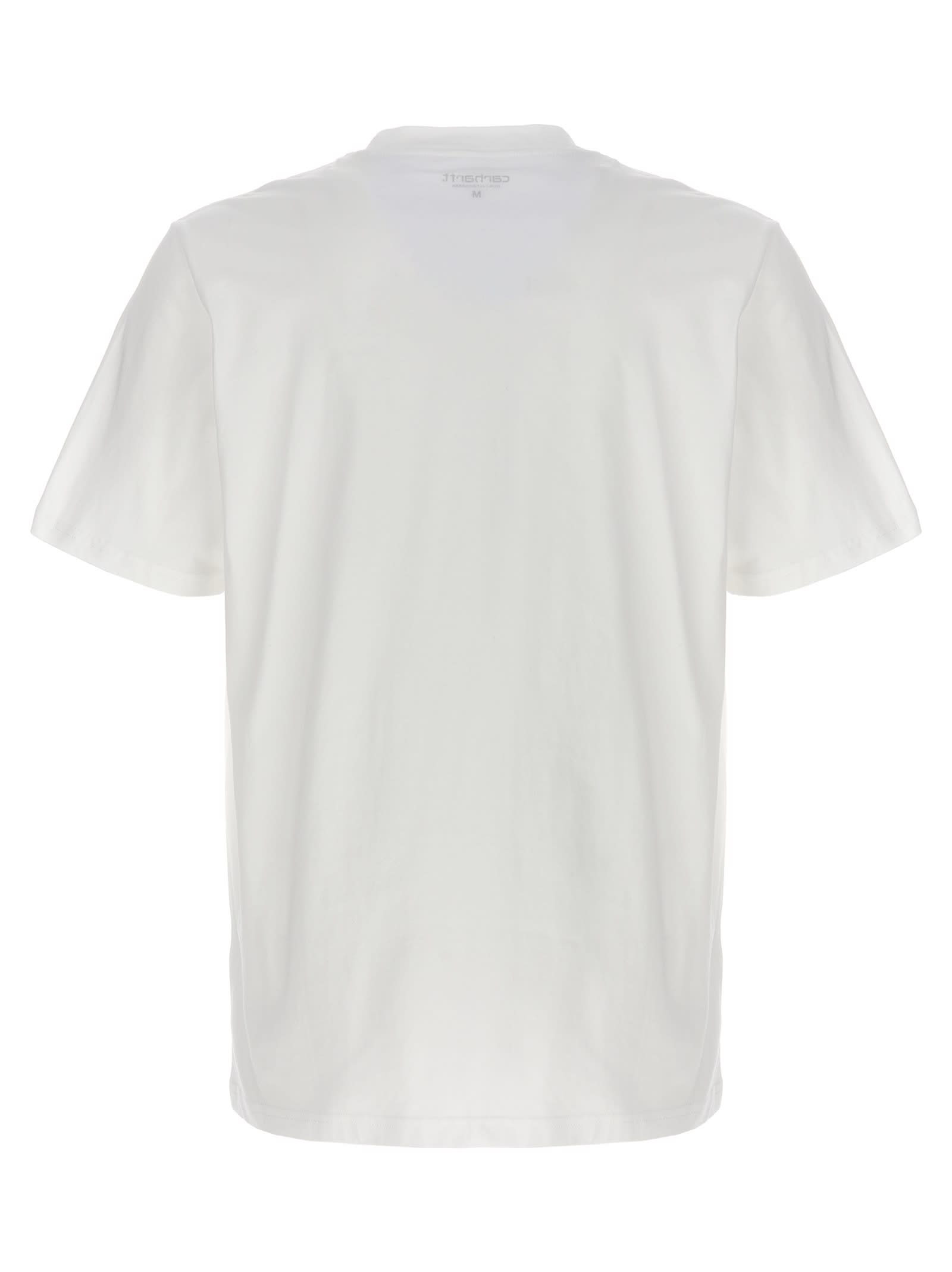 Shop Carhartt Tools For Life T-shirt In White/black