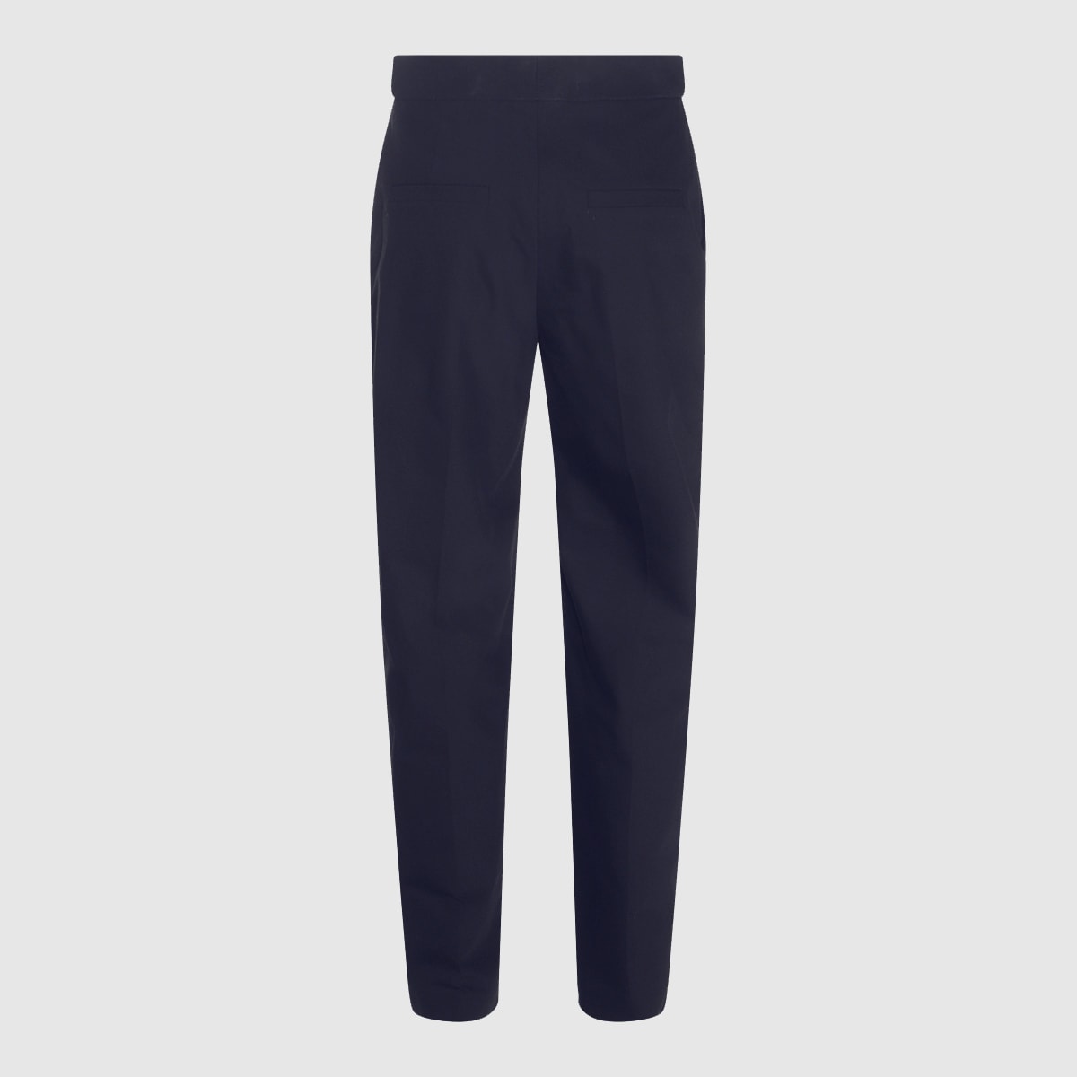 Brunello Cucinelli Relaxed Fit Trousers With Side Pocket And Belt Loops In Blue Freddo
