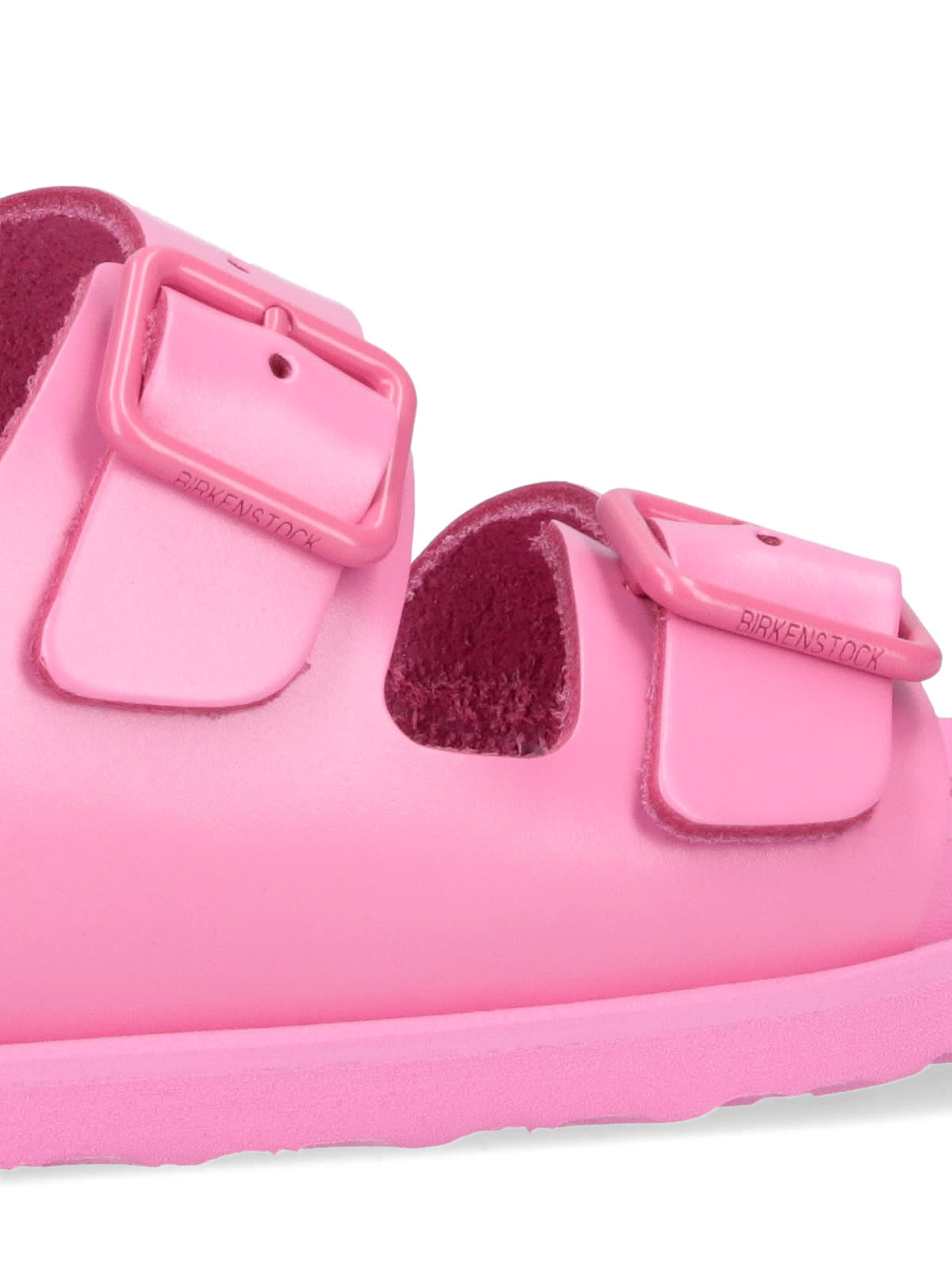 Shop Birkenstock Arizona Azalea Sandals In Pink