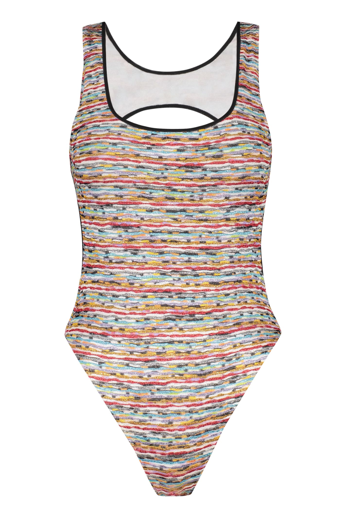 Missoni One-piece Swimsuit In Multicolor