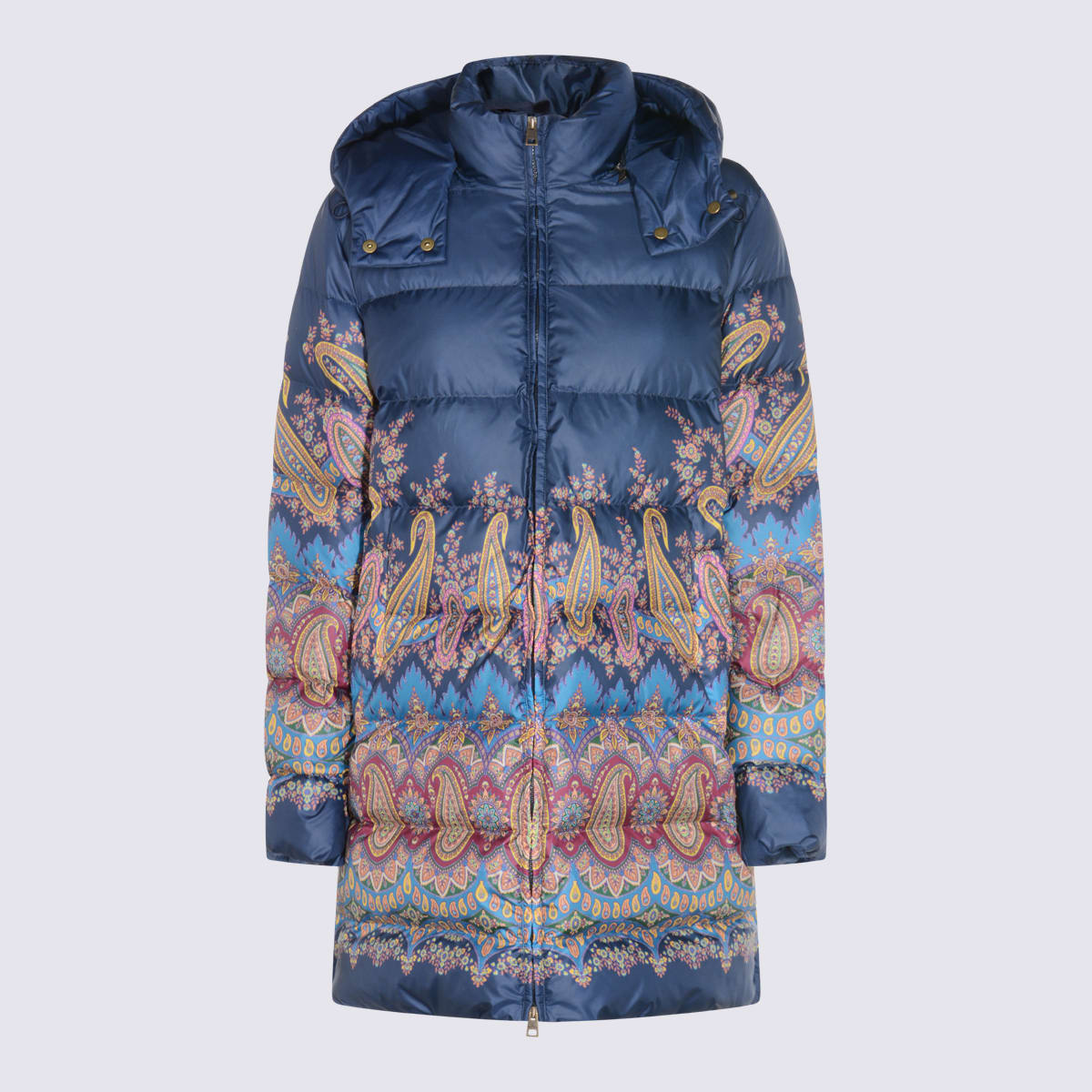 Etro Dark Blue Down Jacket