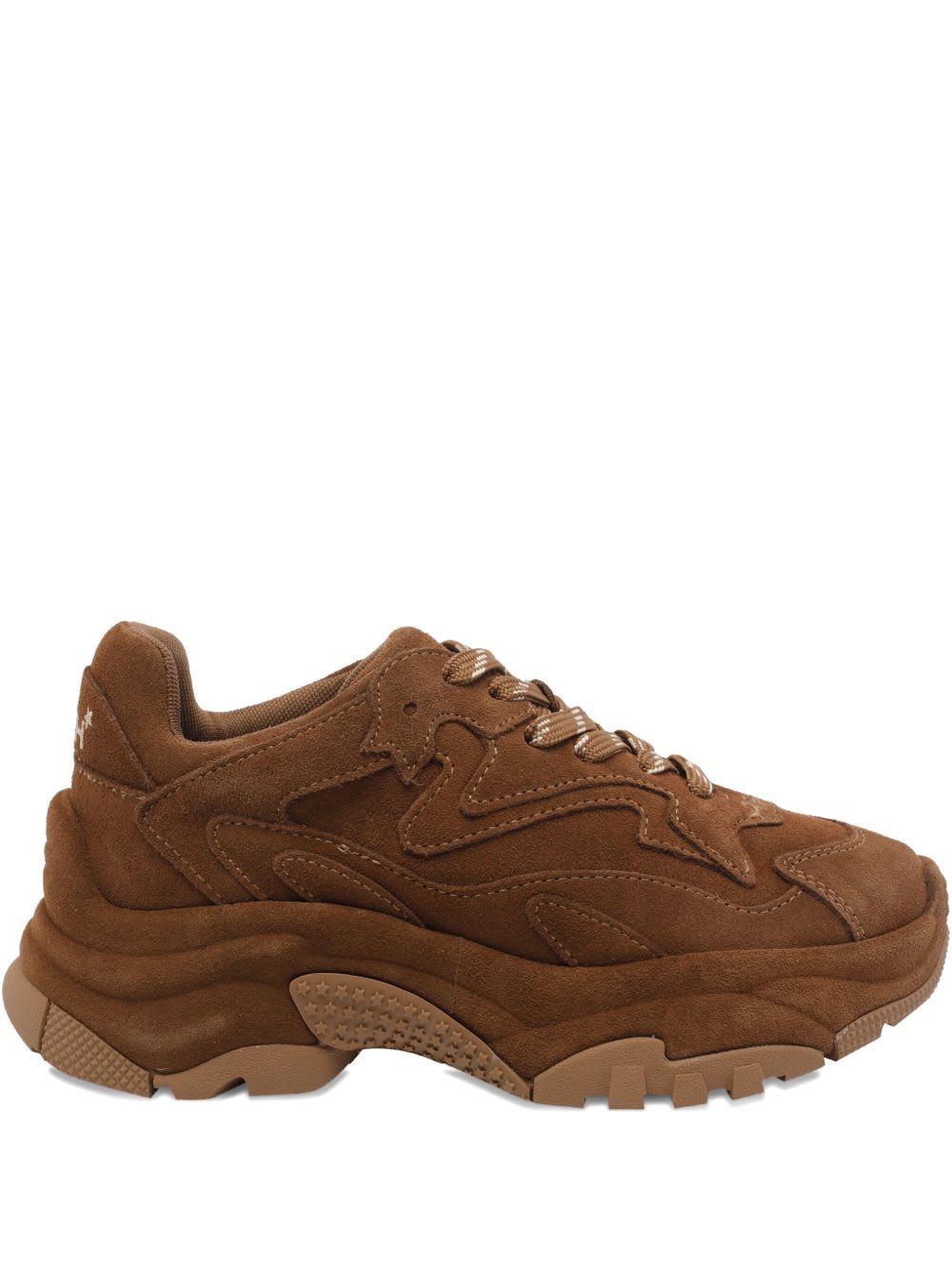 Ash Addict Suede Sneakers In Brown