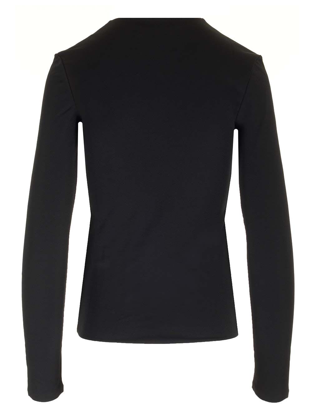 Shop Jil Sander Jersey Sweater In Black