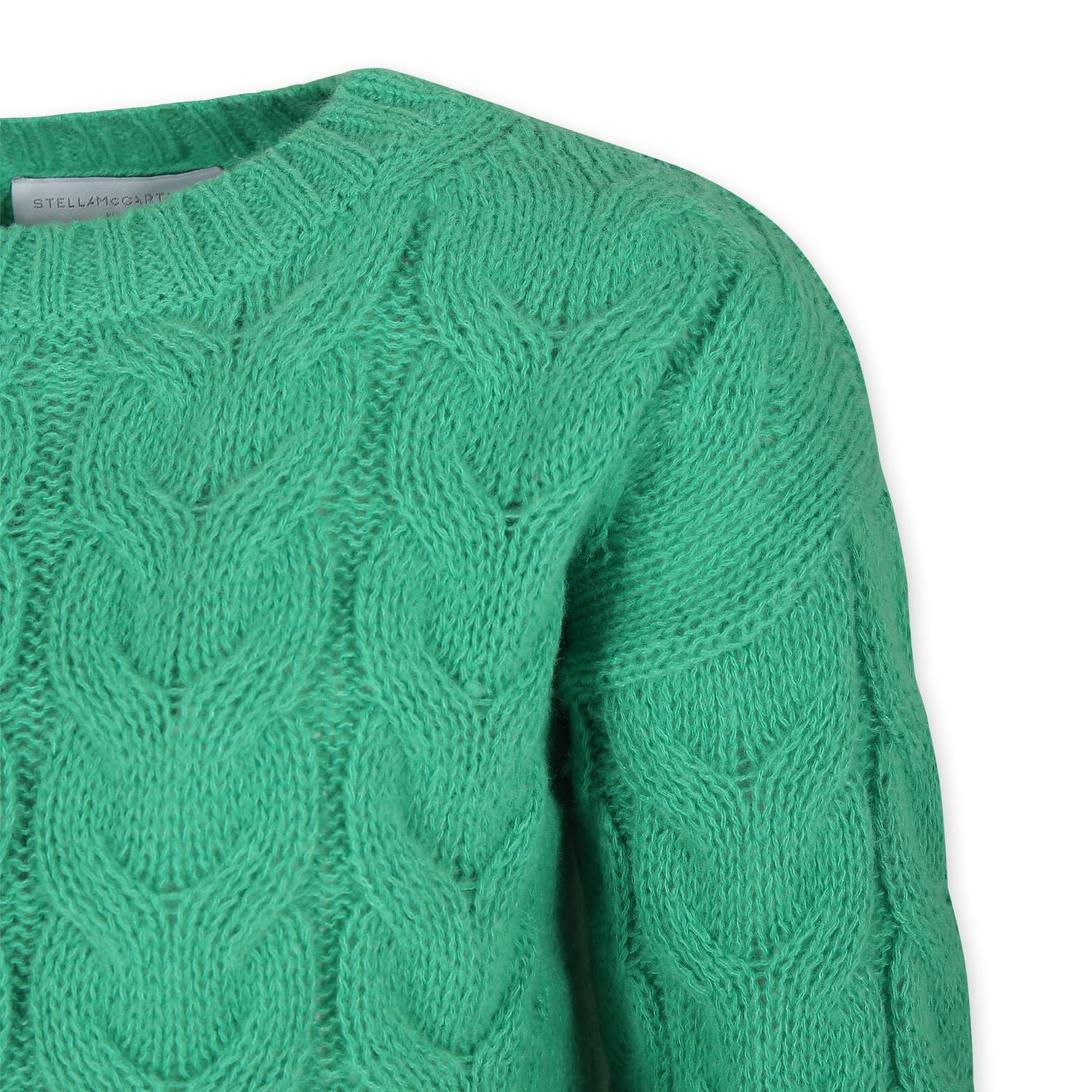 Shop Stella Mccartney Green Sweater For Girl