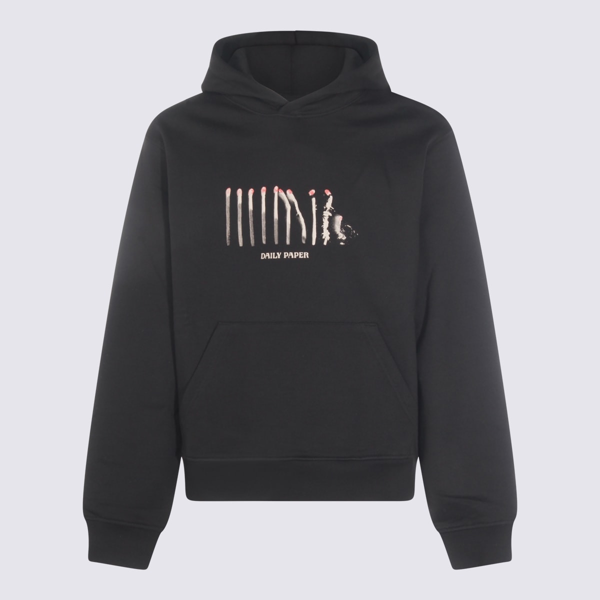 Daily Paper Black Cotton Sweatshirt