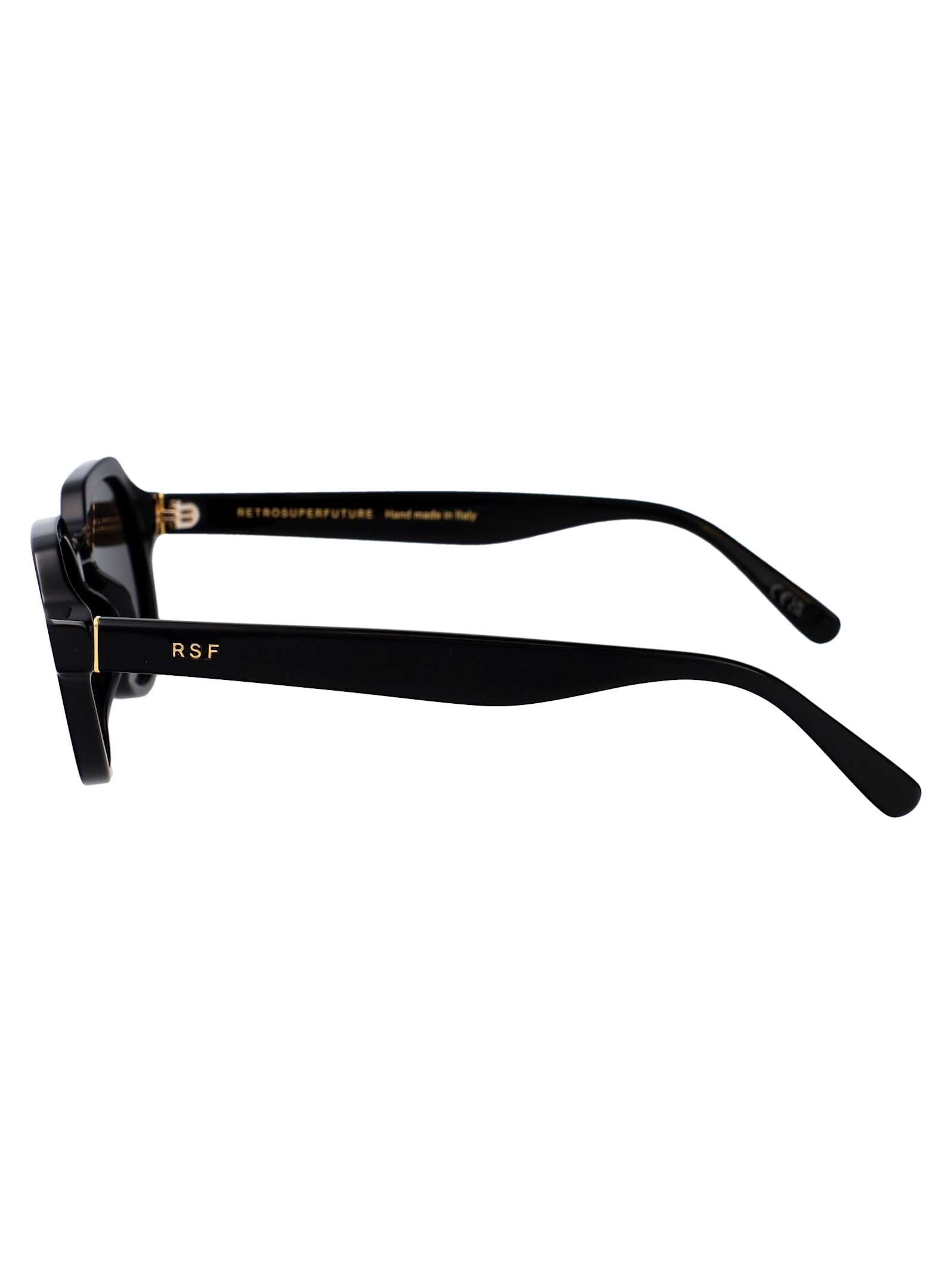 Retrosuperfuture Voce Sunglasses In Black