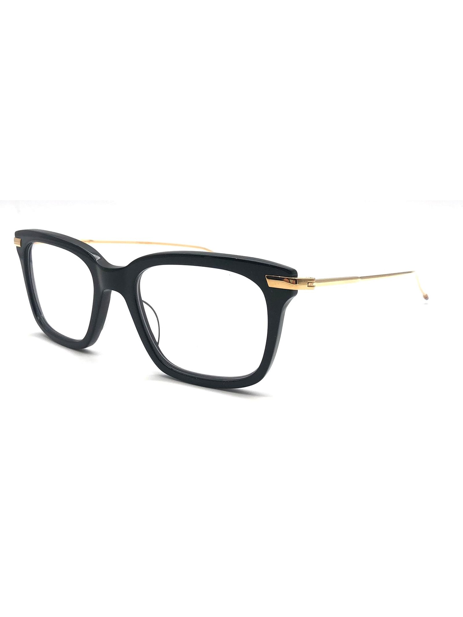 Shop Thom Browne Ueo701a/g0003 Eyewear In Black