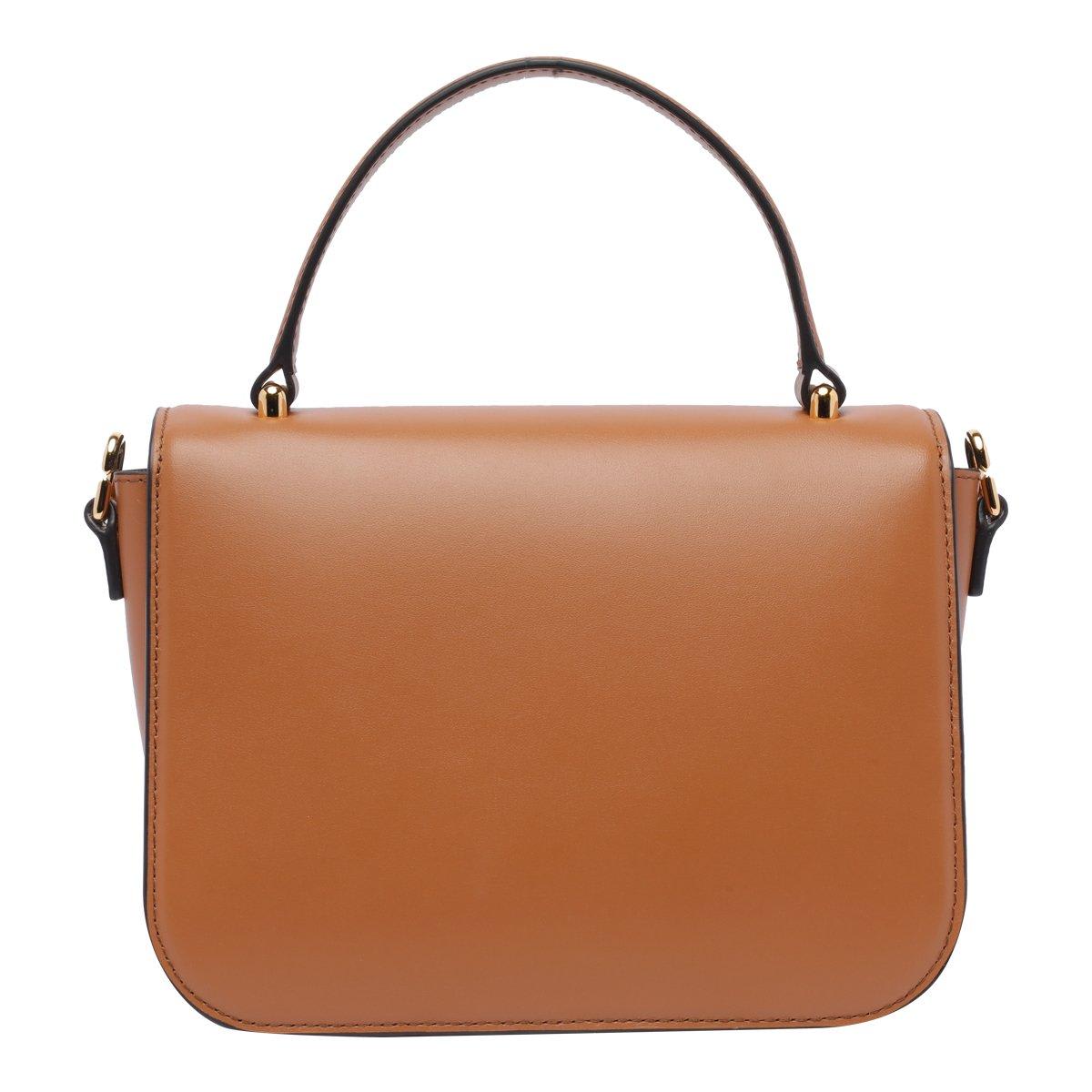 Furla Brandy Mini Sfera Handbag In Brown