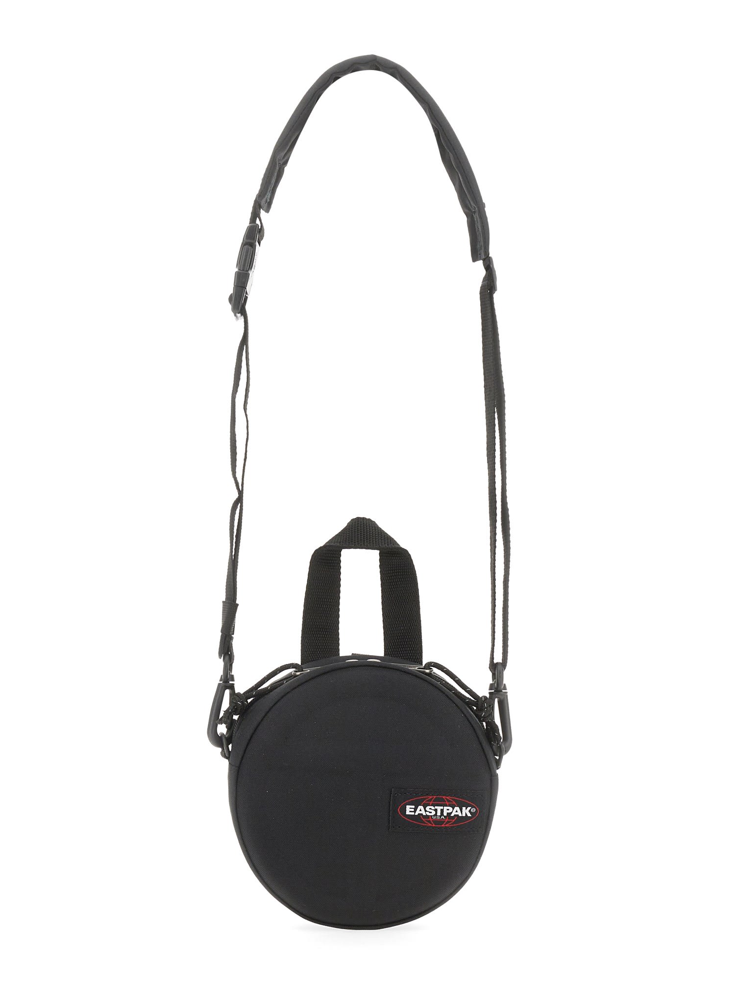 Circle Bag In Technical Fabric With Logo