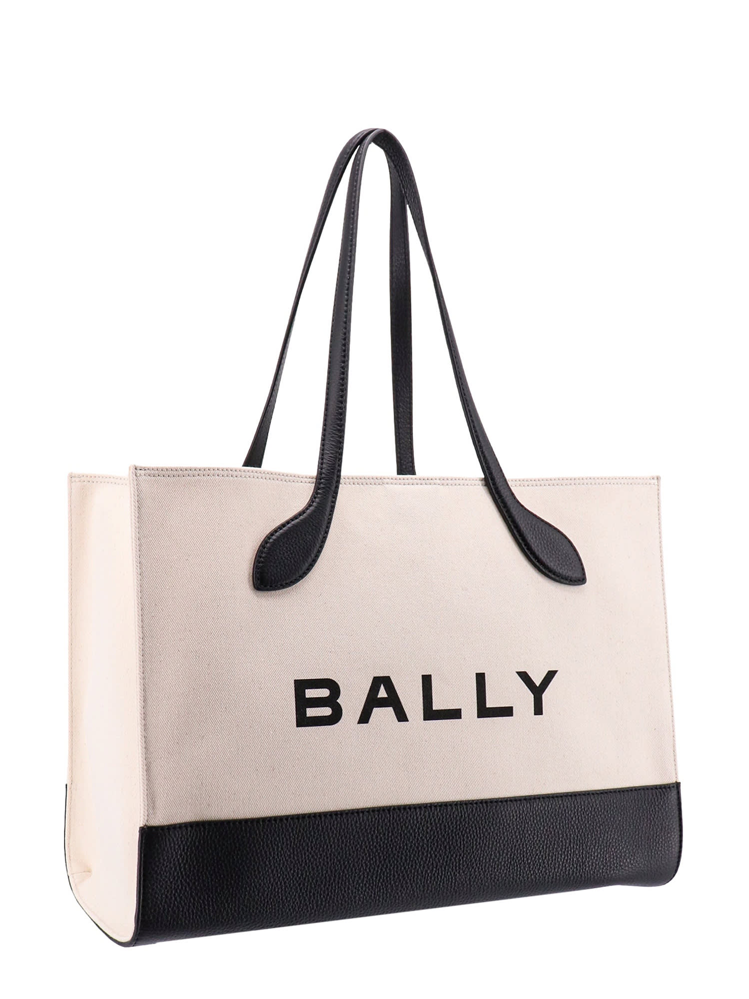 Shop Bally Shoulder Bag In Natural