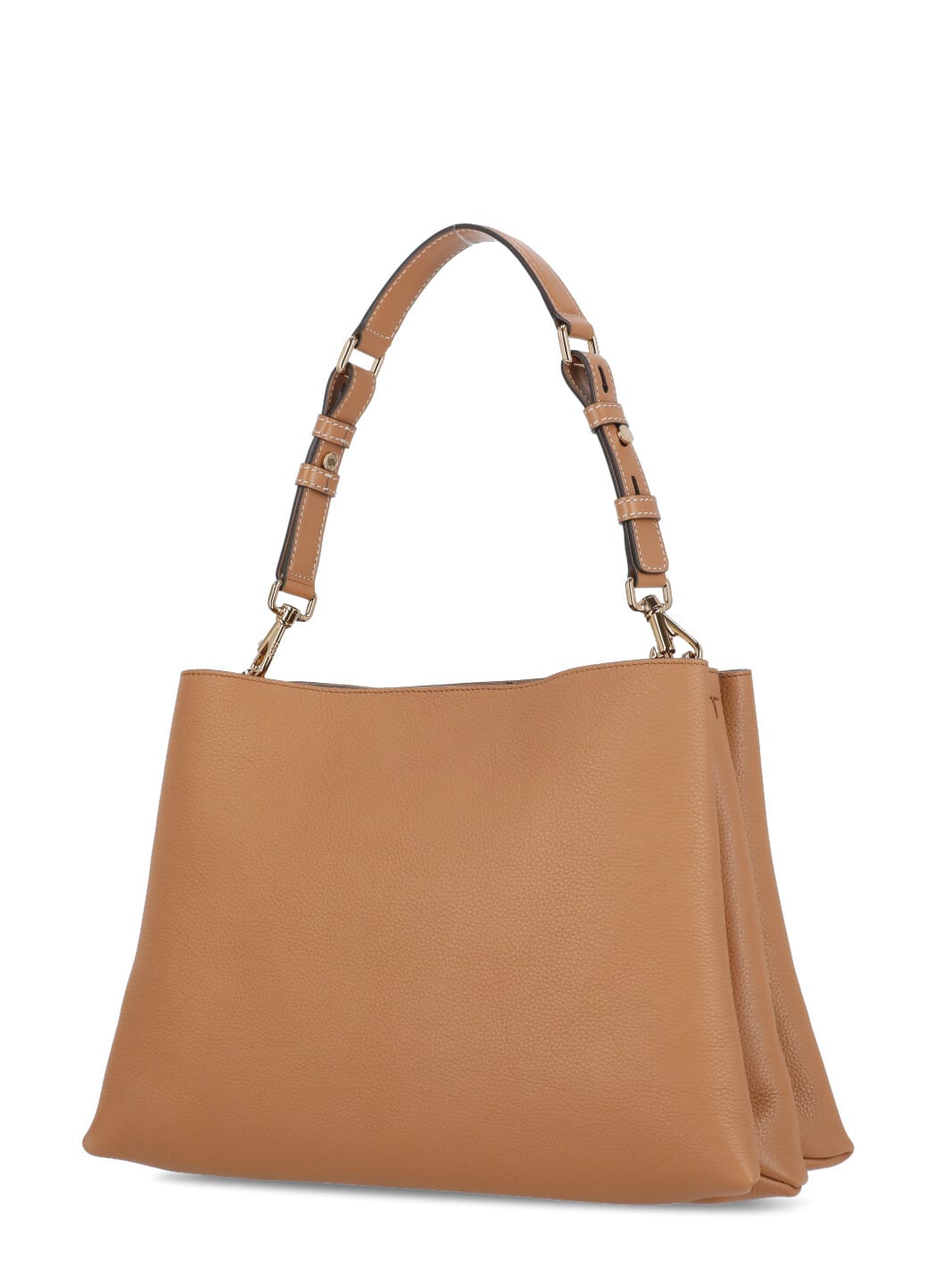 Tod's T Timeless Medium Shoulder Bag In Beige