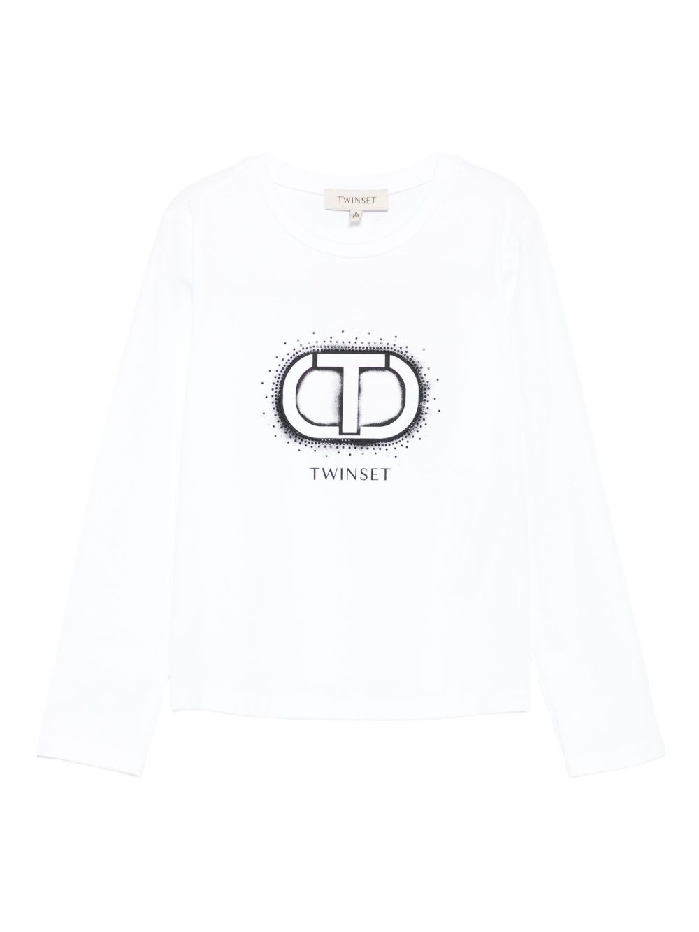 Twinset Kids Logo-print T-shirt In White