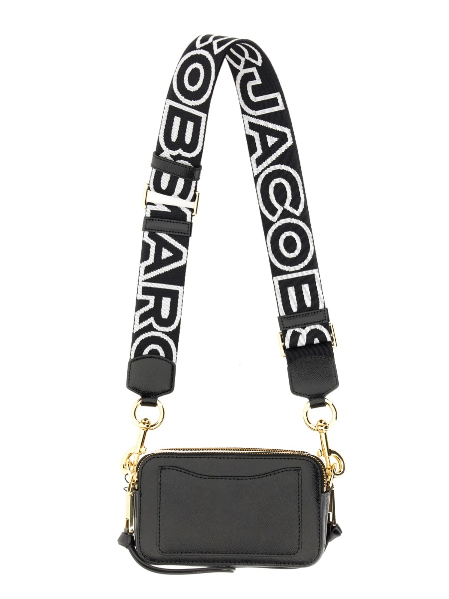 Shop Marc Jacobs The Snapshot Bag In Black