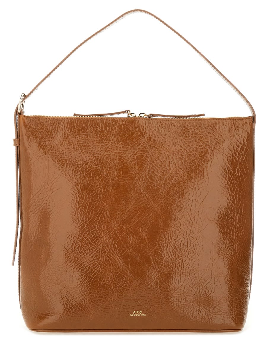 Apc Real Bag In Brown