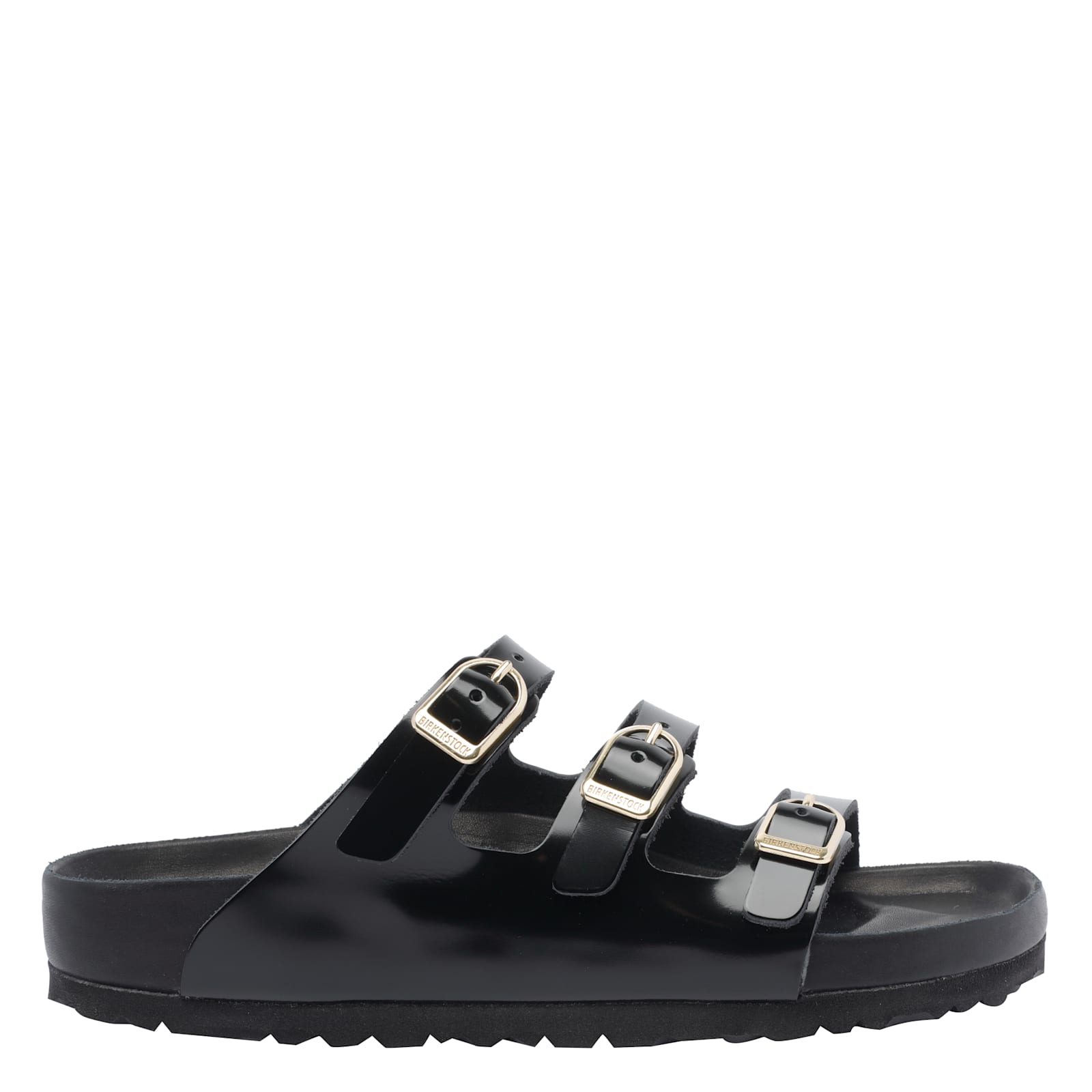 Birkenstock Florida Dbuckle Exquisite Shine Fit S Shoes