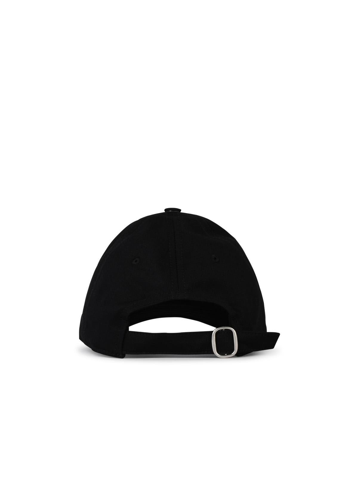 Shop Off-white Arrow Black Cotton Cap