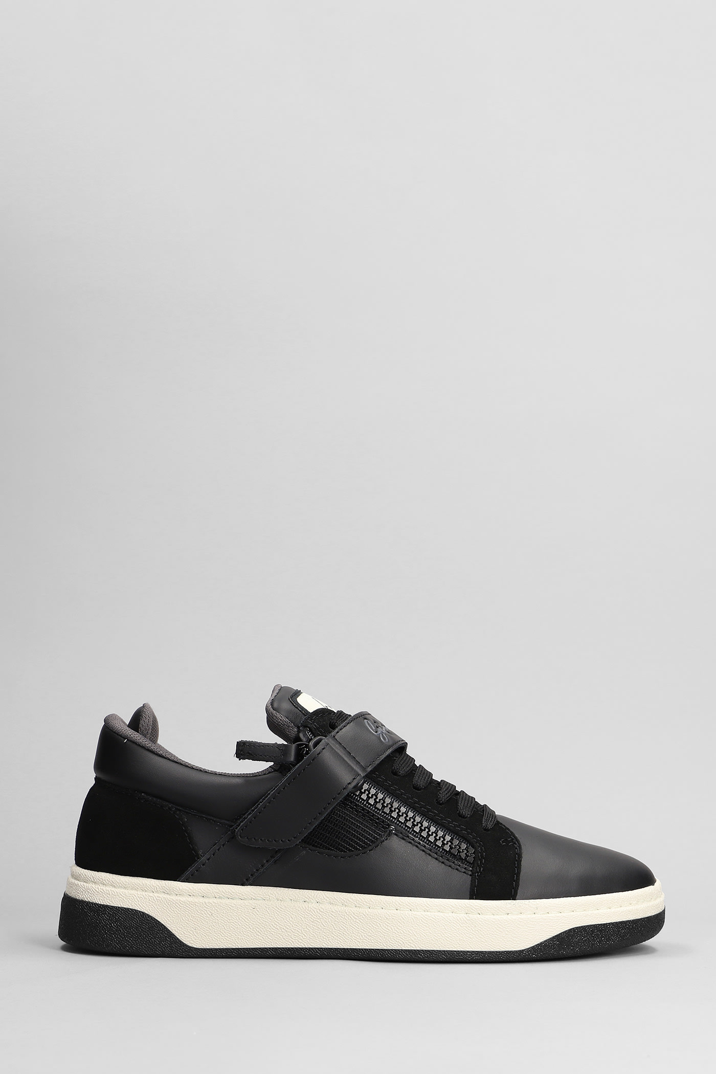 Giuseppe Zanotti Gz94 Sneakers In Black Leather