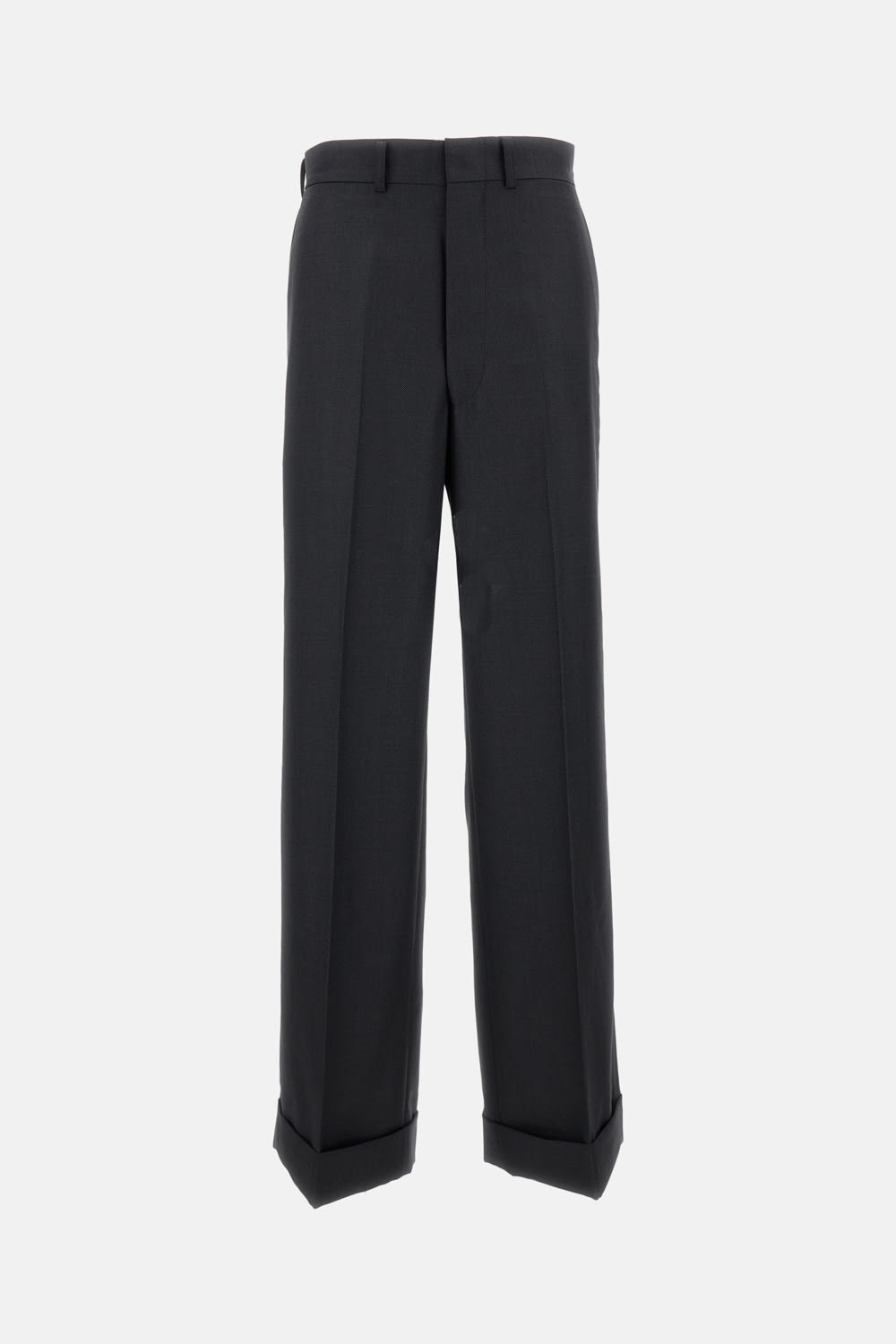 Junya Watanabe Tailored Wool Trousers In Black