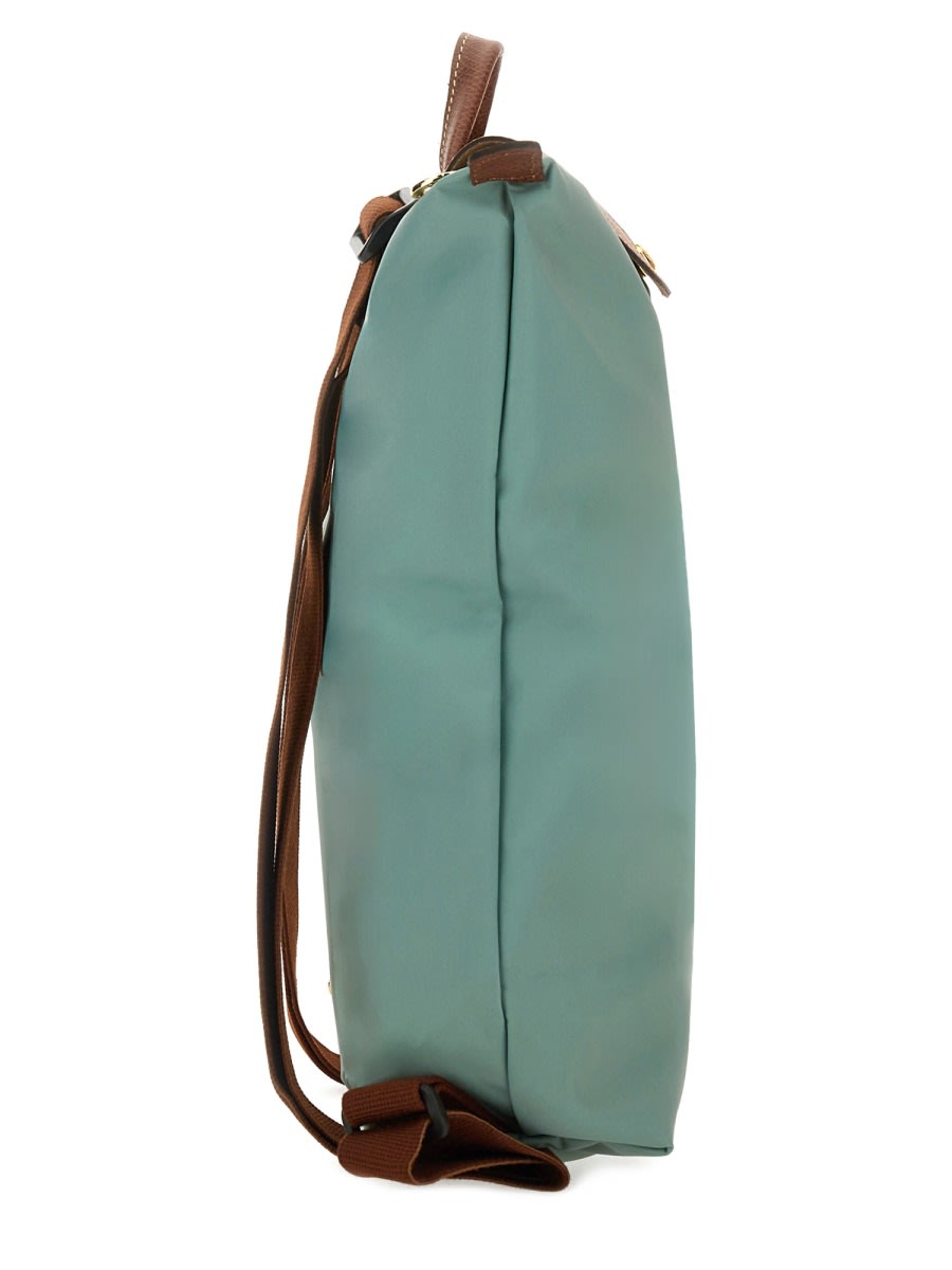 Longchamp M Le Pliage Backpack In Green