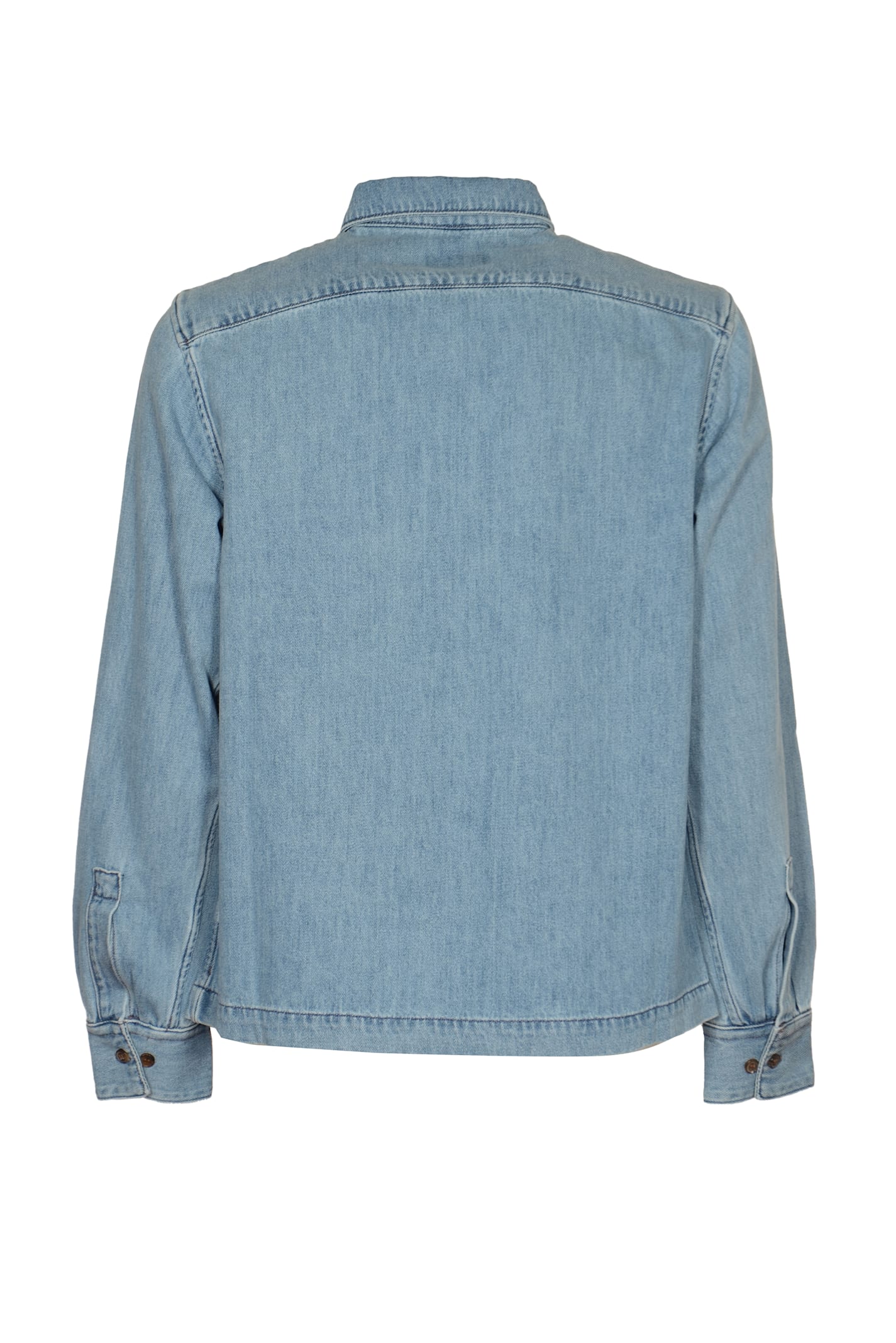 Shop Dries Van Noten Corrow Shirt In Light Blue